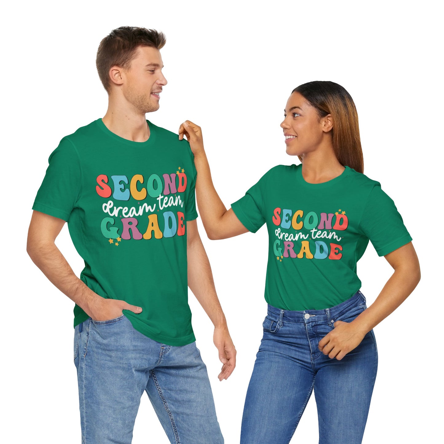 Second Grade Dream Team Jersey Short Sleeve Tee