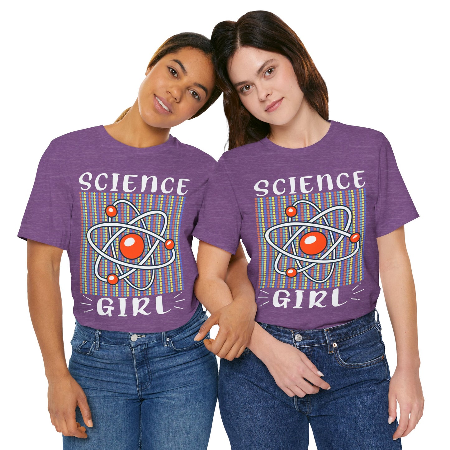 Science  Girl Jersey Short Sleeve Tee