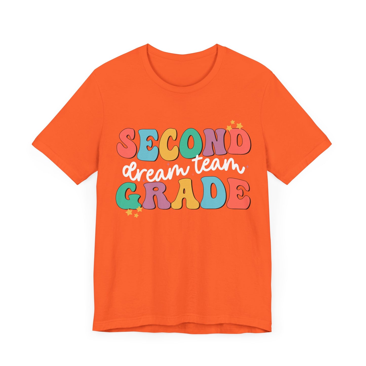 Second Grade Dream Team Jersey Short Sleeve Tee