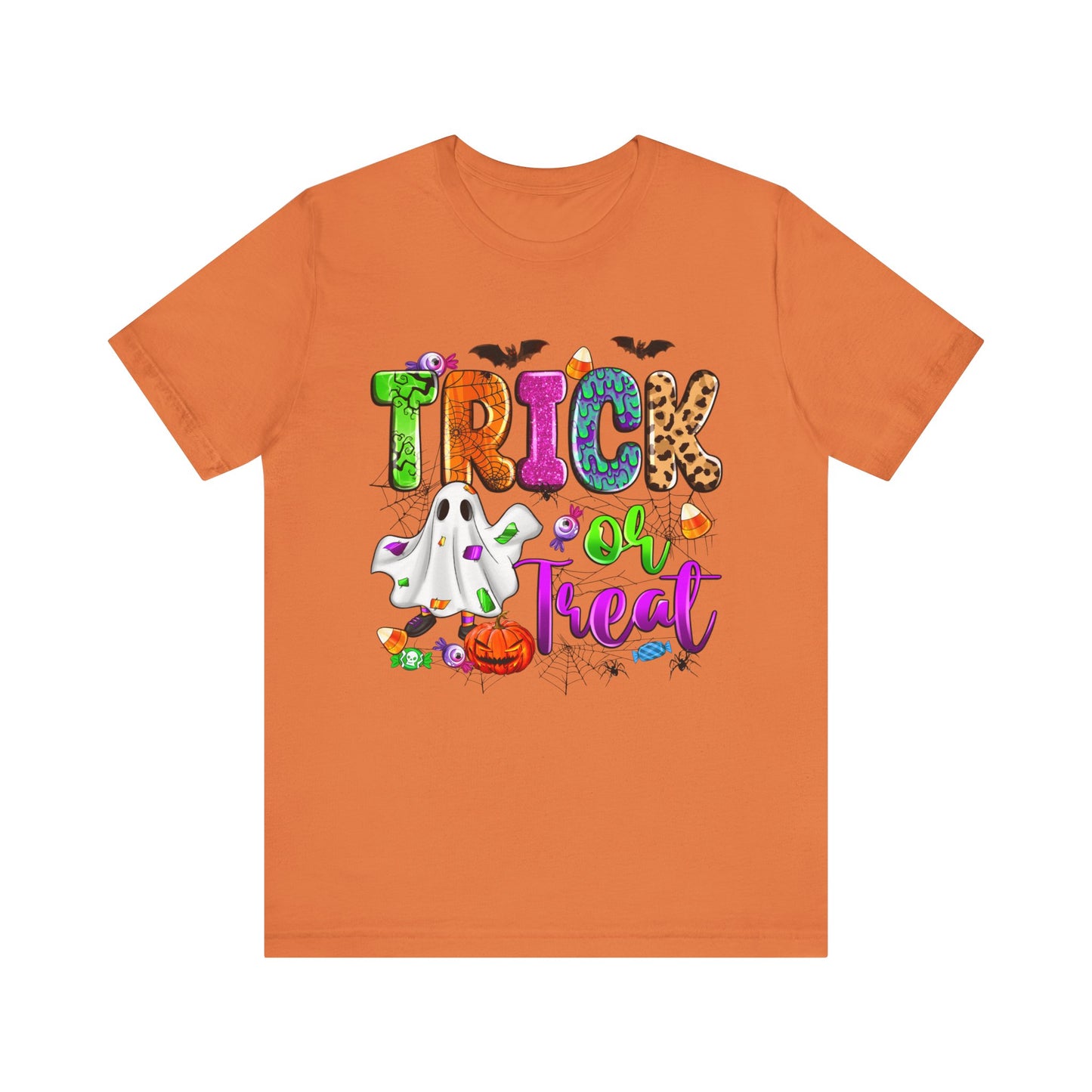 Trick or treat Jersey Short Sleeve Tee