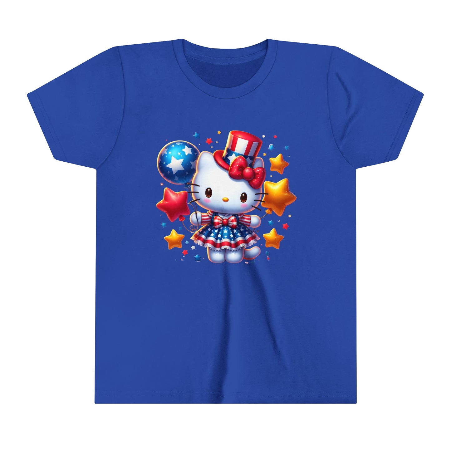 Balloons Hello Kitty Youth Short Sleeve Tee