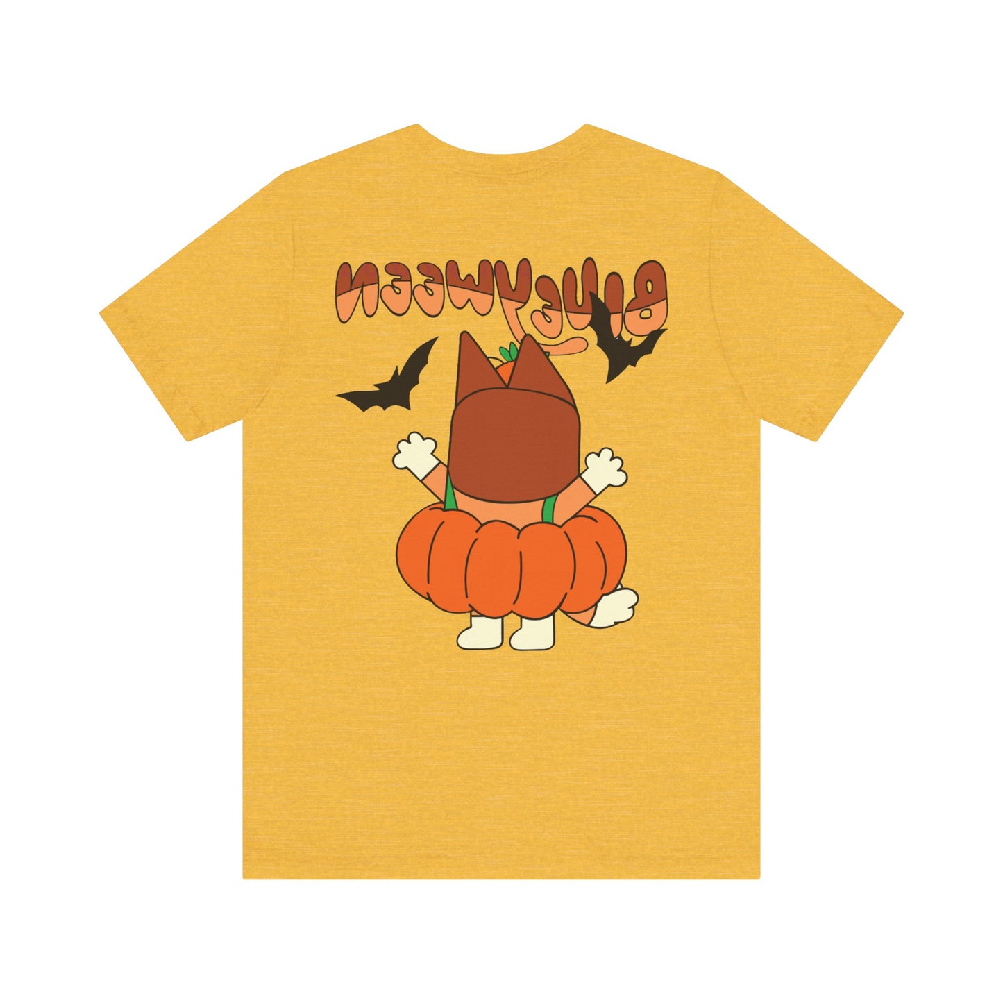 Blueyween "Bingo" (front and back) Jersey Short Sleeve Tee