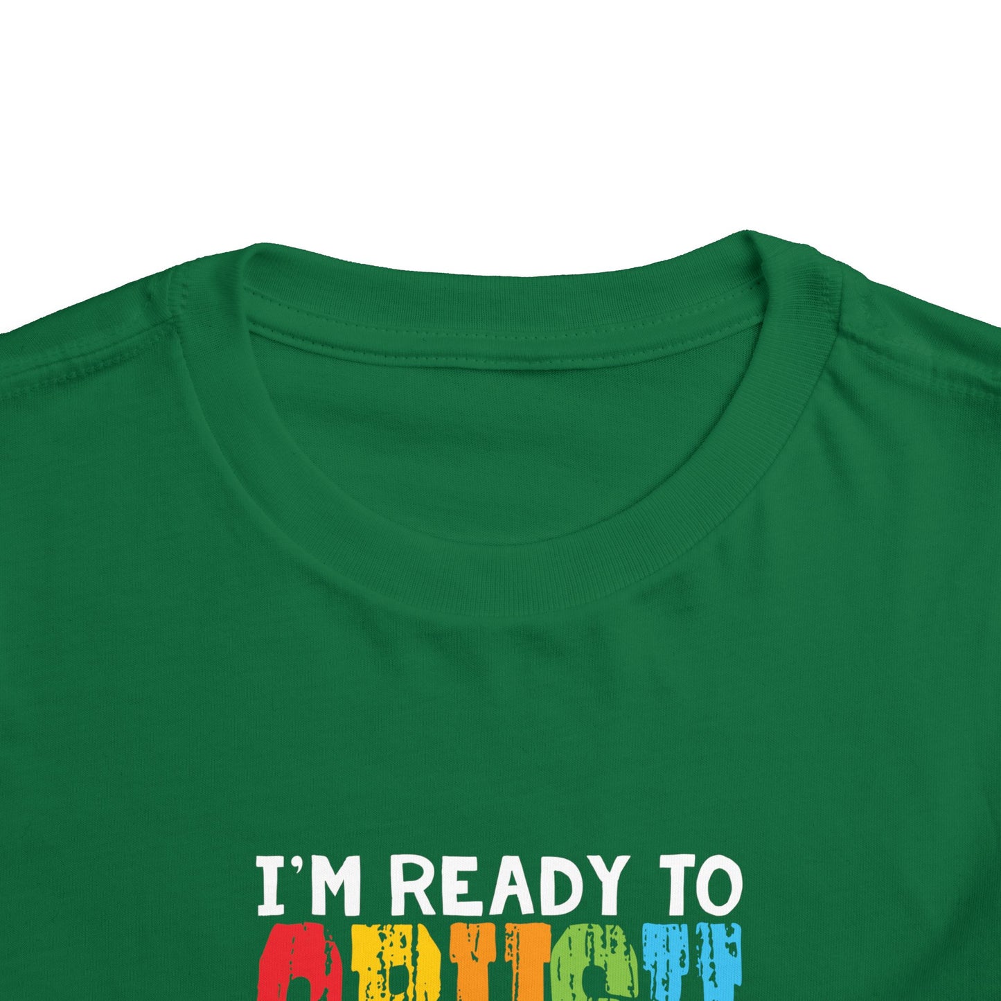 I'm Ready to Crush Kindergarten Toddler Short Sleeve Tee
