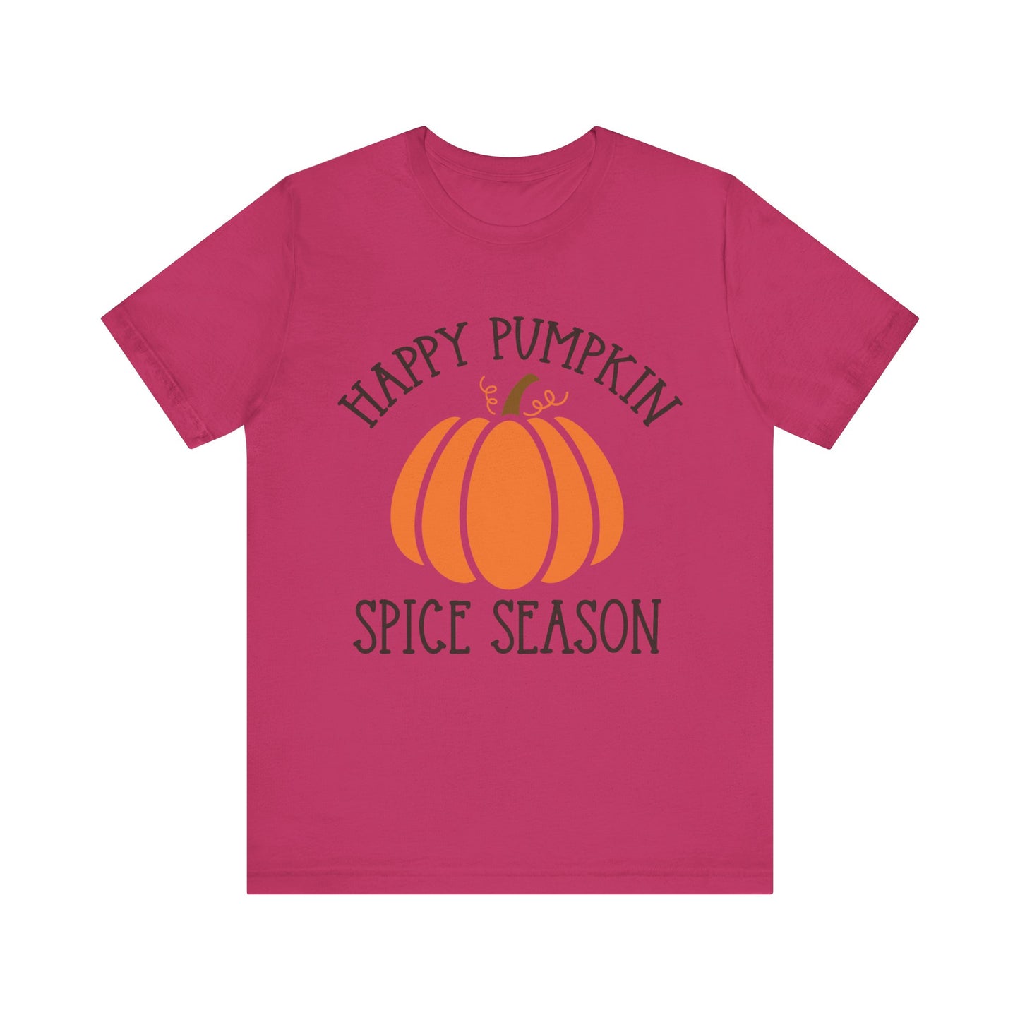 Happy Pumpkin Spice Season Jersey Short Sleeve Tee