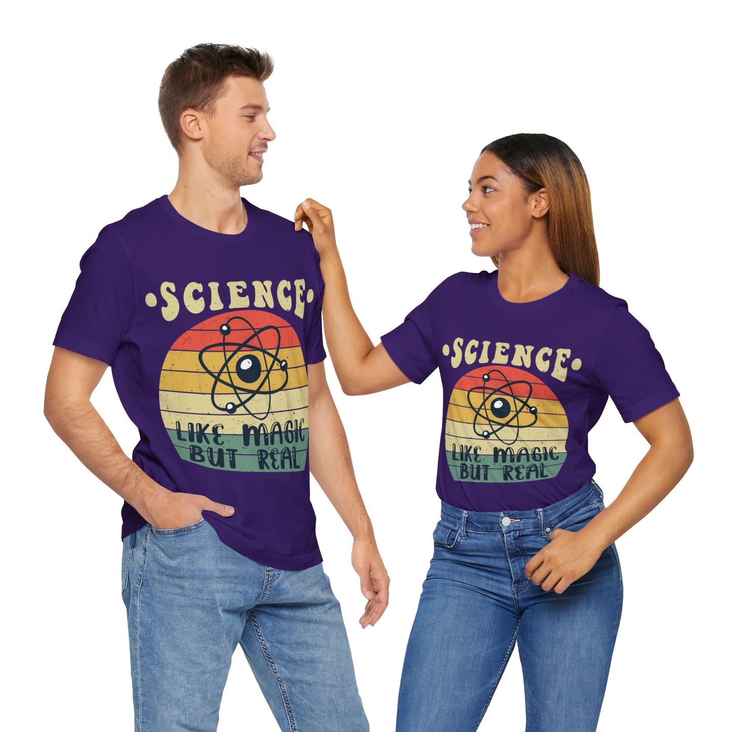 Science Like Magic but Real Jersey Short Sleeve Tee