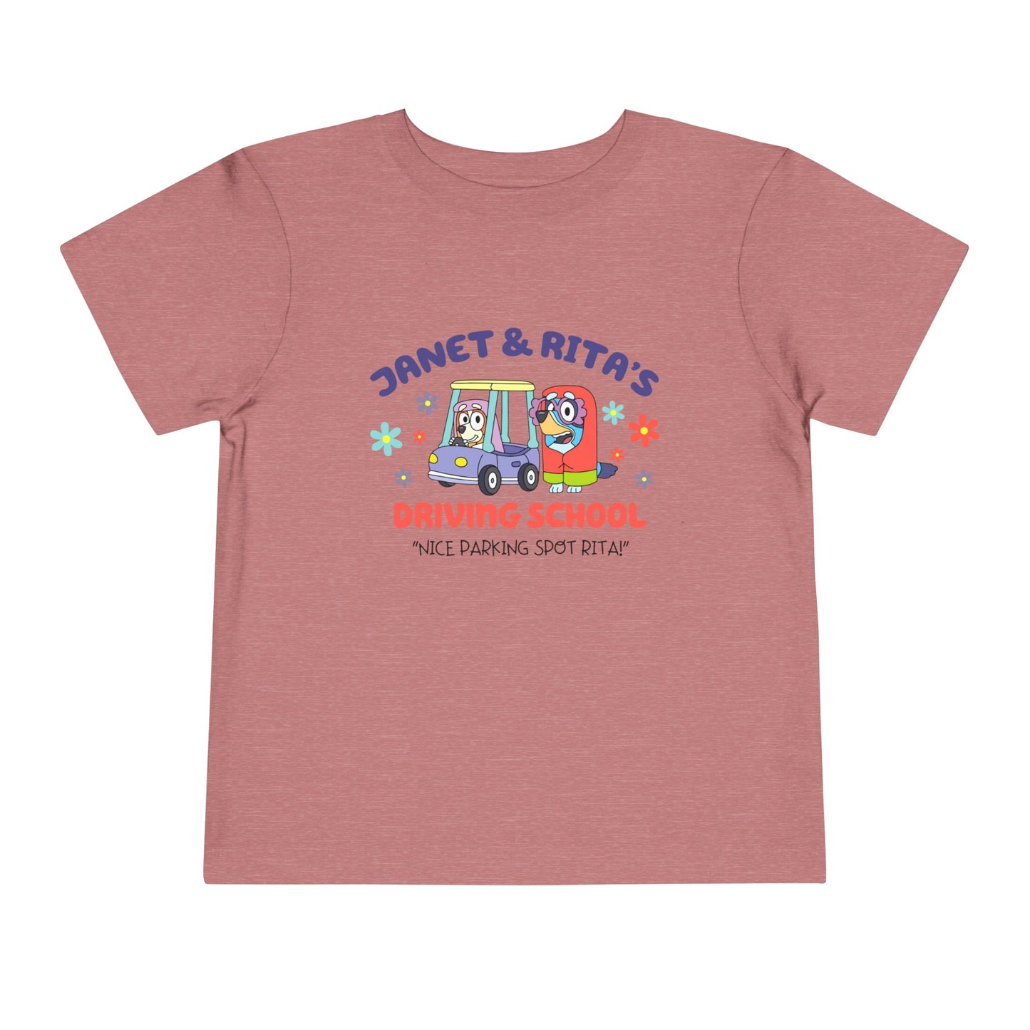 Janet & Rita's Driving School Toddler Short Sleeve Tee