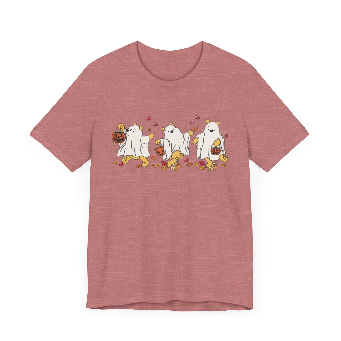 Halloween Pooh Jersey Short Sleeve Tee