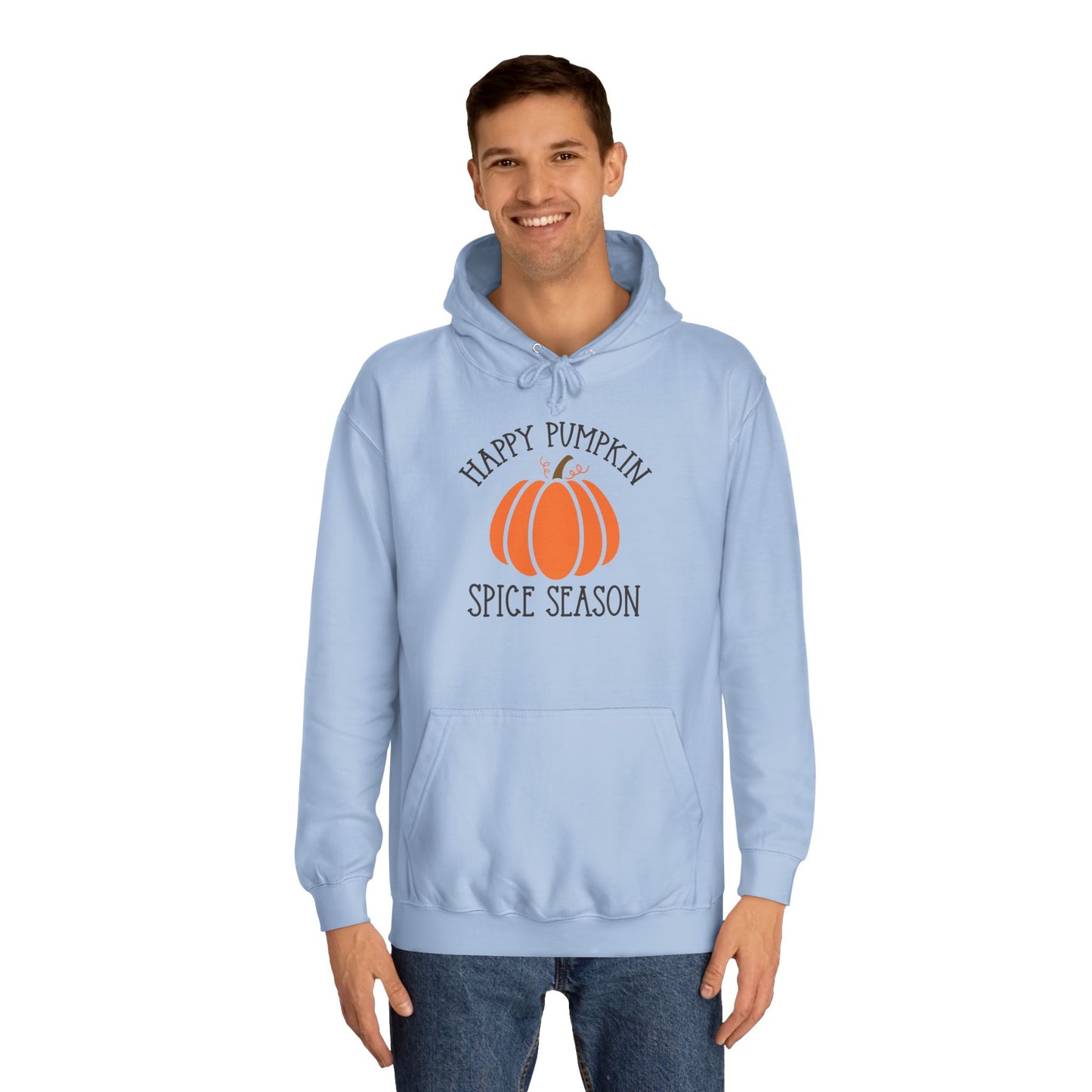 Happy Pumpkin Spice Season College Hoodie