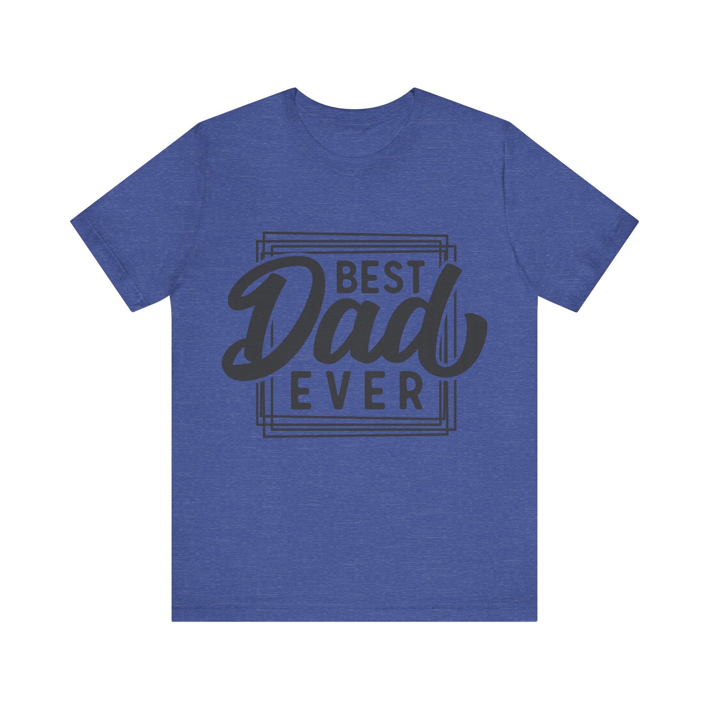 Best Dad Ever Jersey Short Sleeve Tee