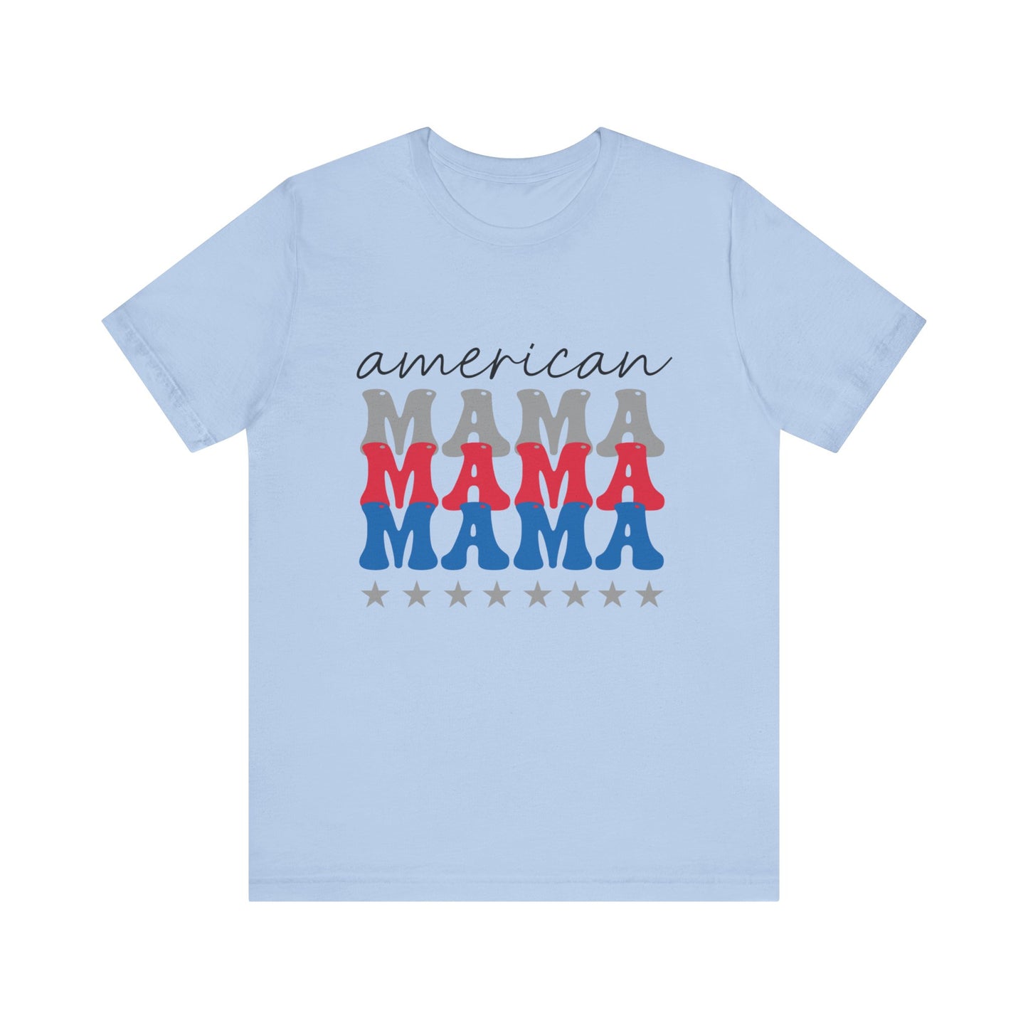 American Mama Jersey Short Sleeve Tee
