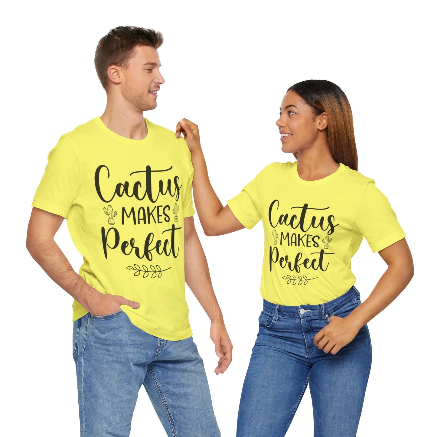 Cactus Makes Perfect Short Sleeve Tshirt