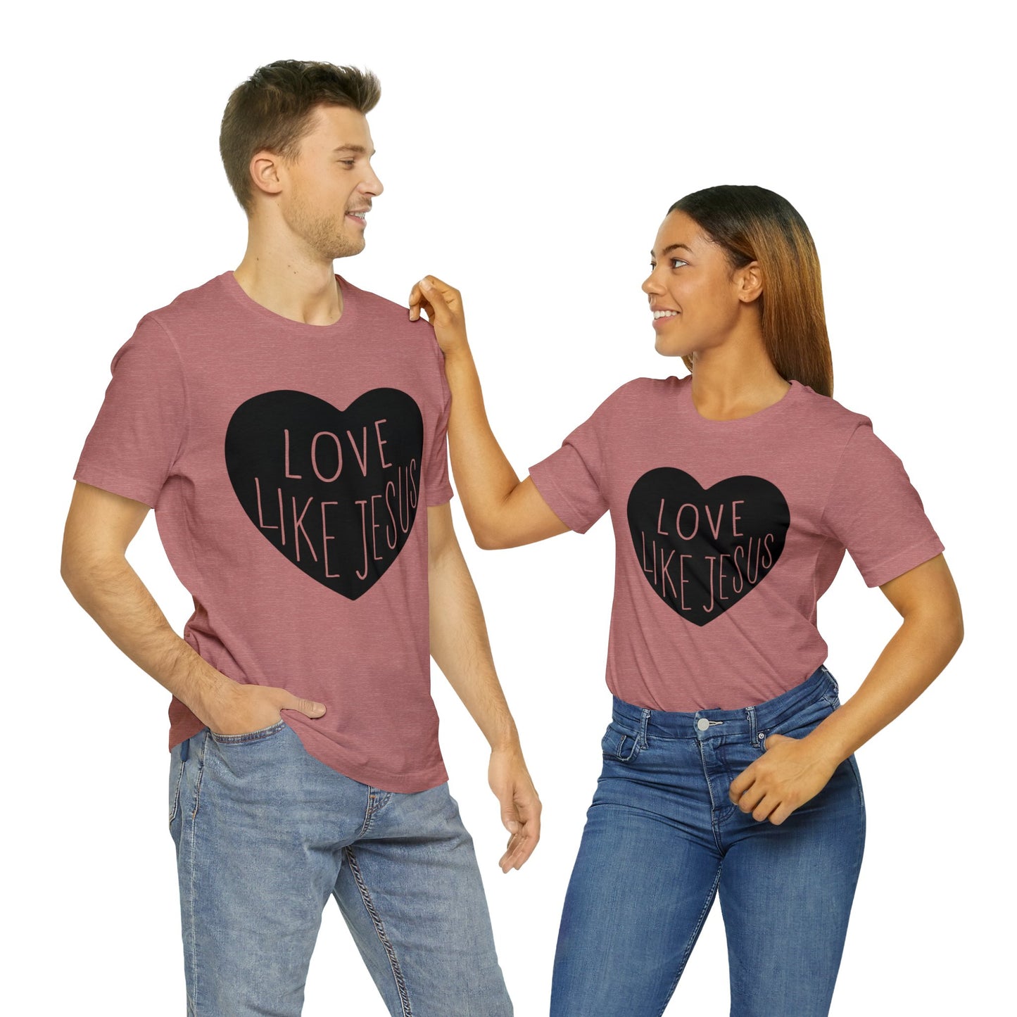 Love like Jesus Short sleeve Tshirt