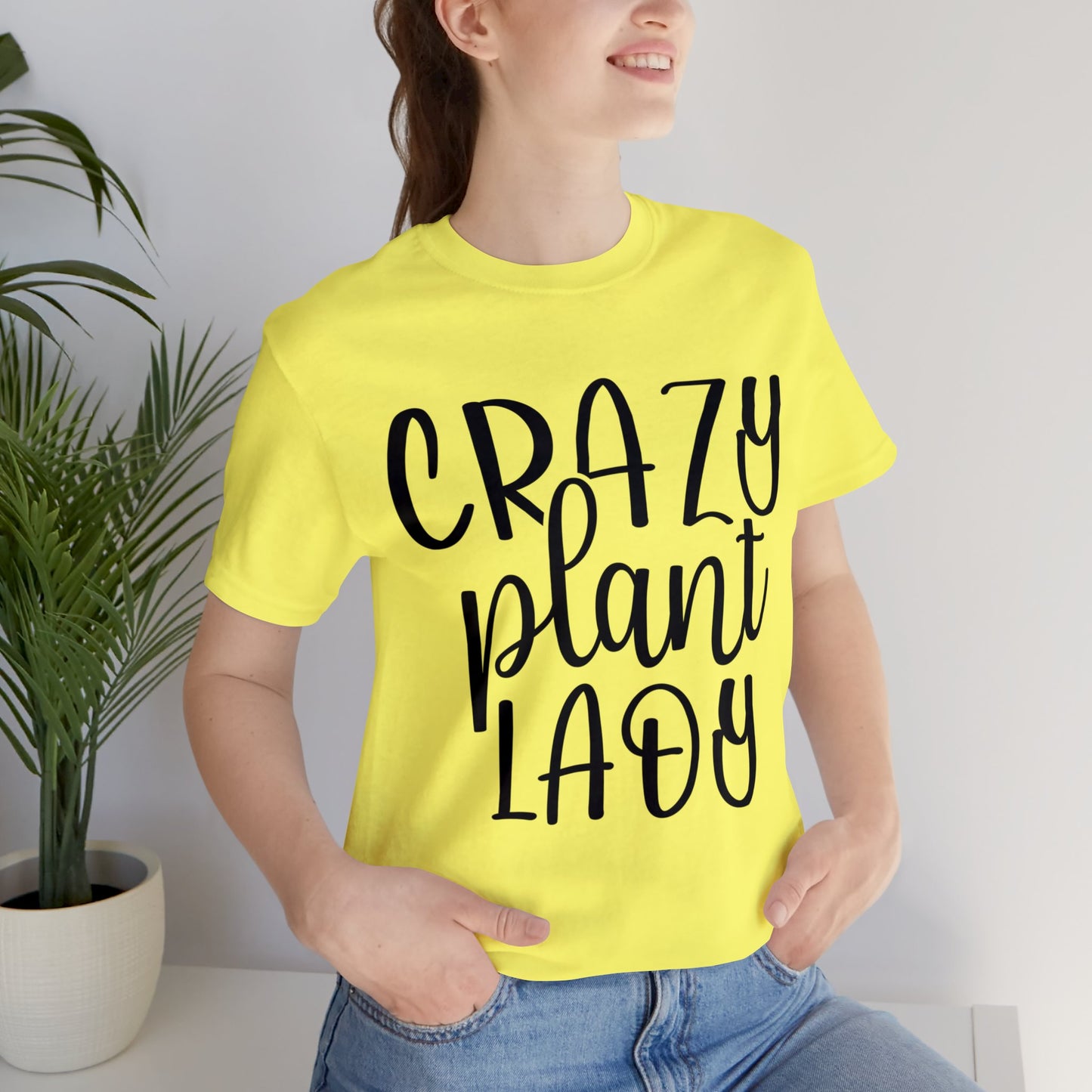 Crazy Plant Lady Short Sleeve Tee