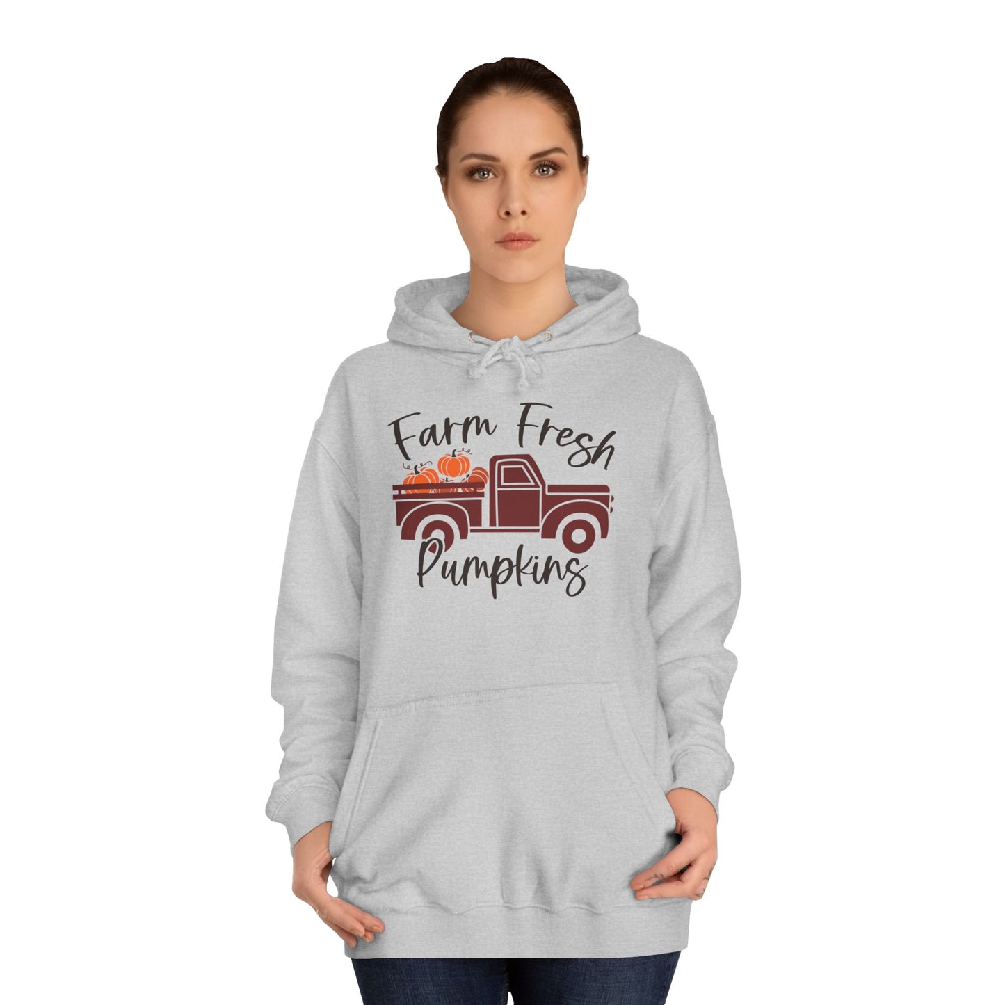 Farm Fresh Pumpkins College Hoodie