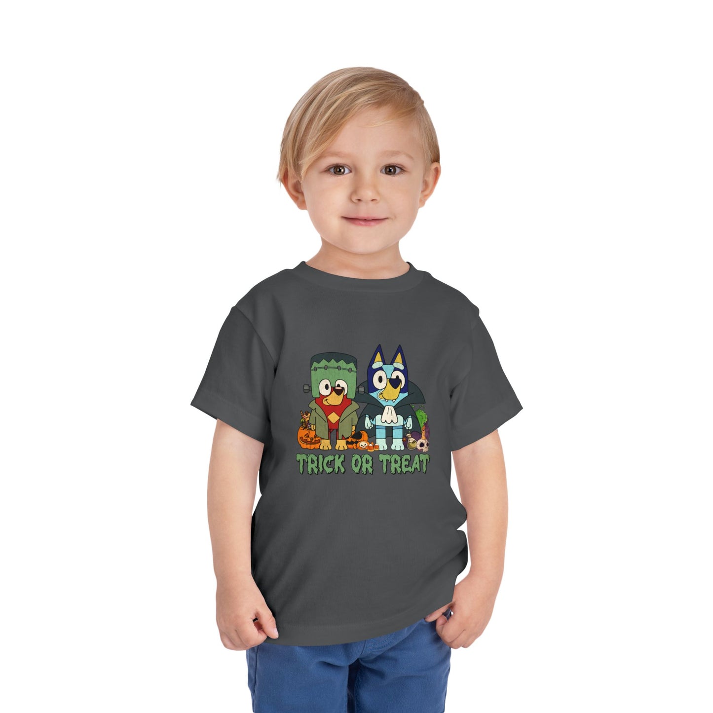 Trick or Treat Toddler Short Sleeve Tee
