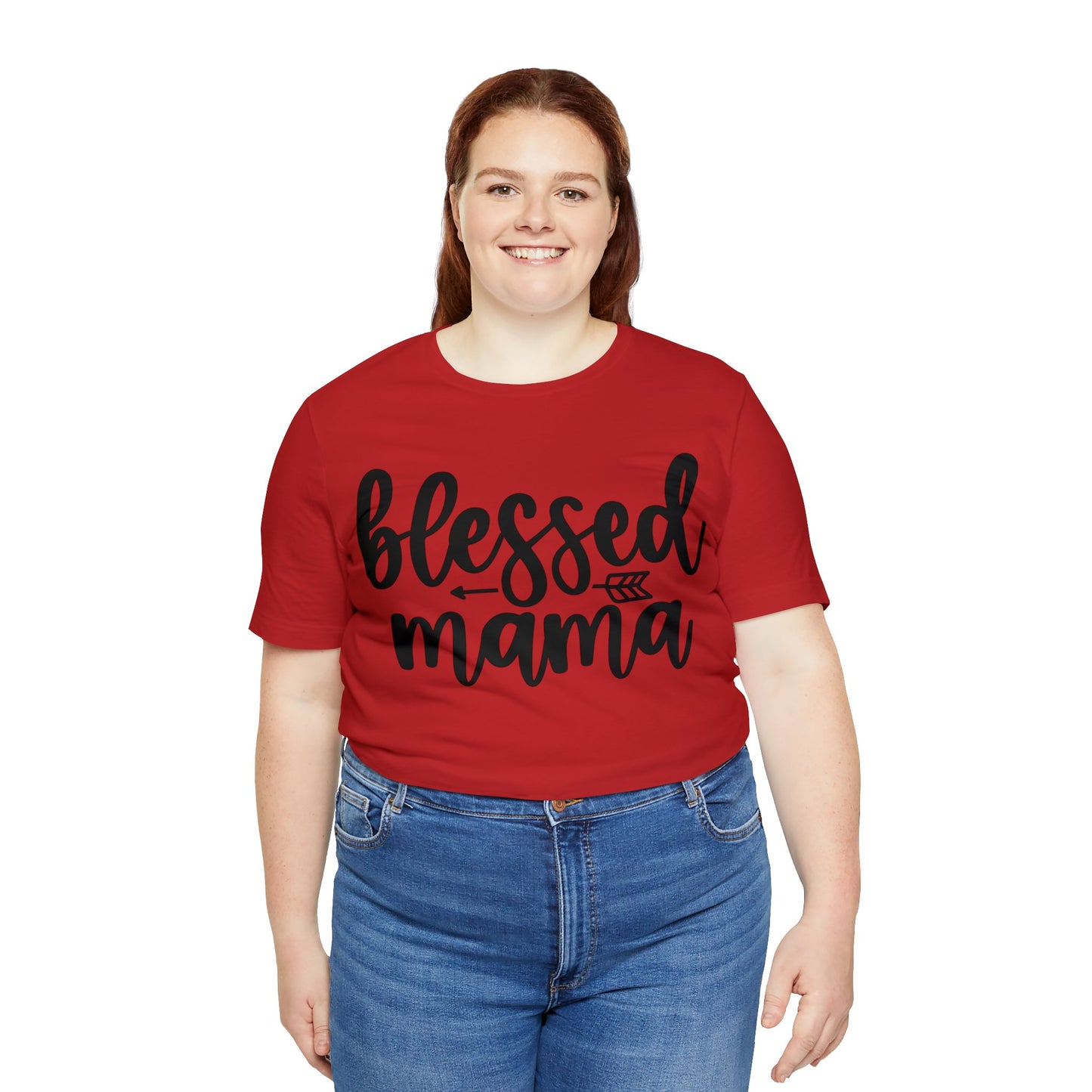Blessed Mama short sleeve Tshirt
