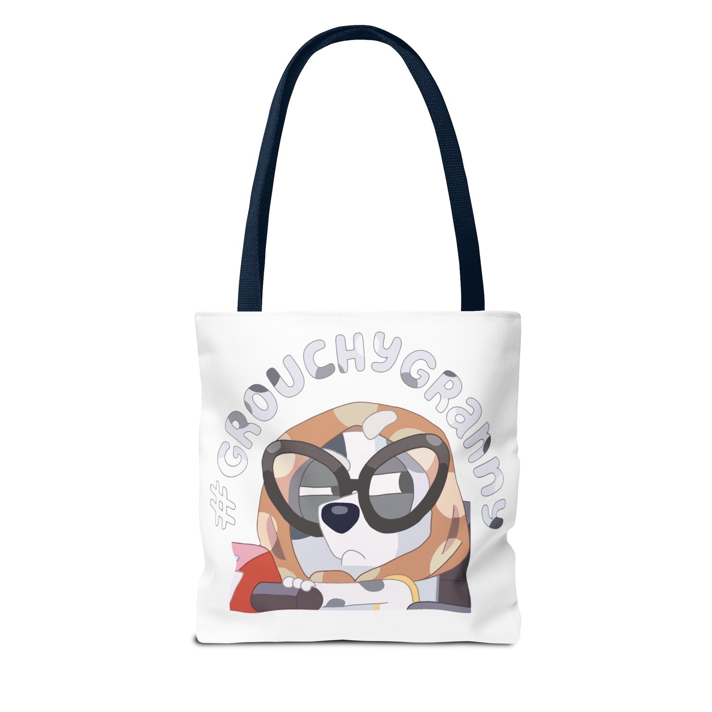 #GROUCHY GRANNY Tote Bag (AOP)