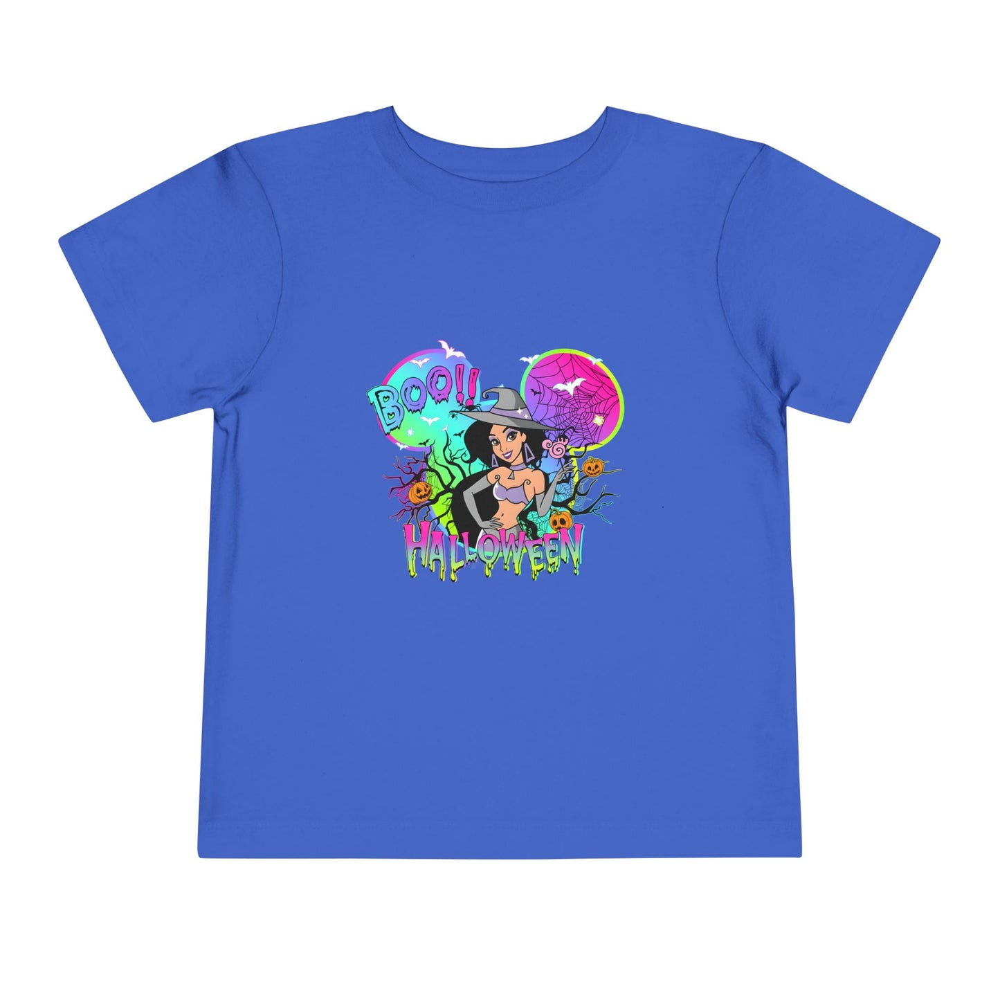 Jasmine Boo! Halloween Toddler Short Sleeve Tee
