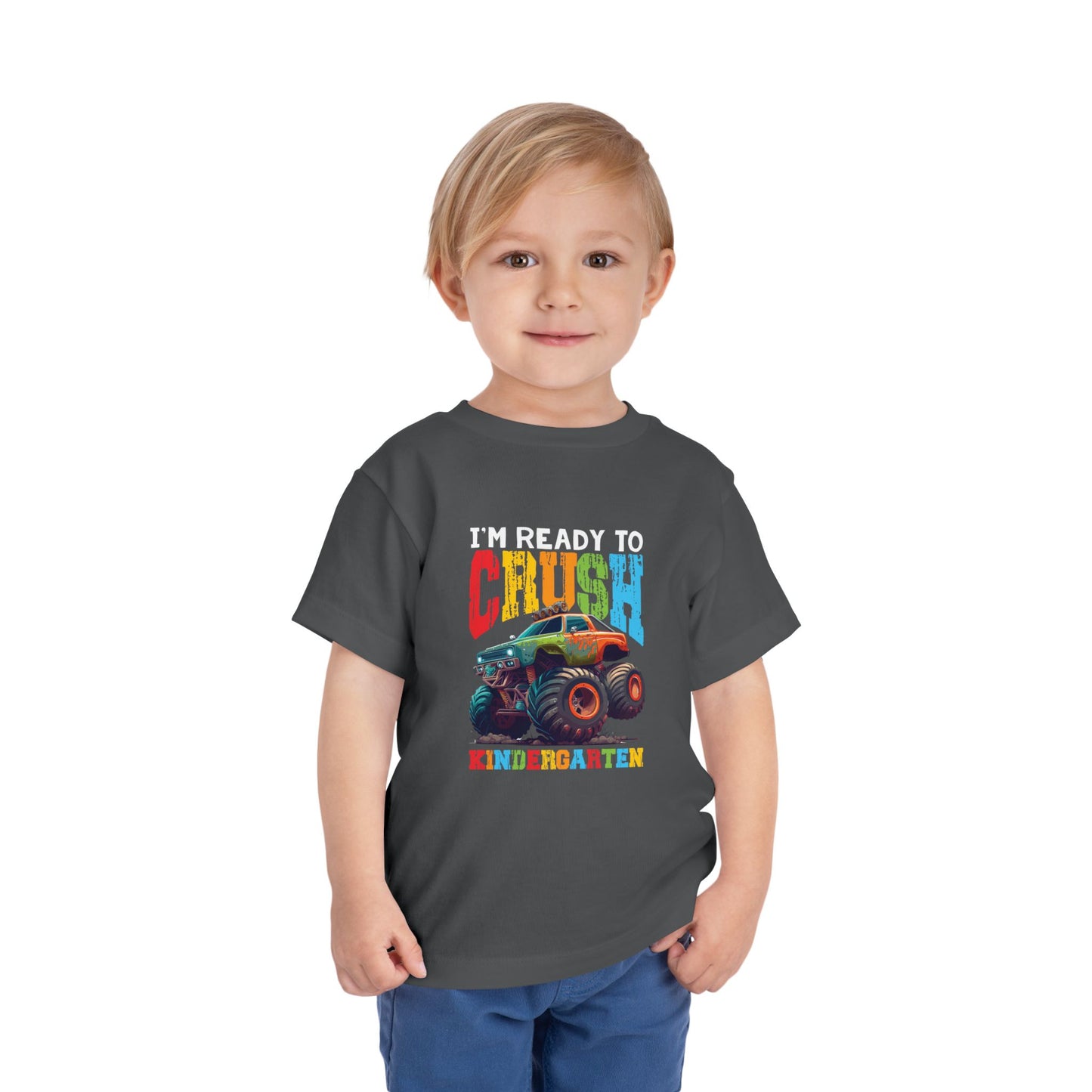 I'm Ready to Crush Kindergarten Toddler Short Sleeve Tee