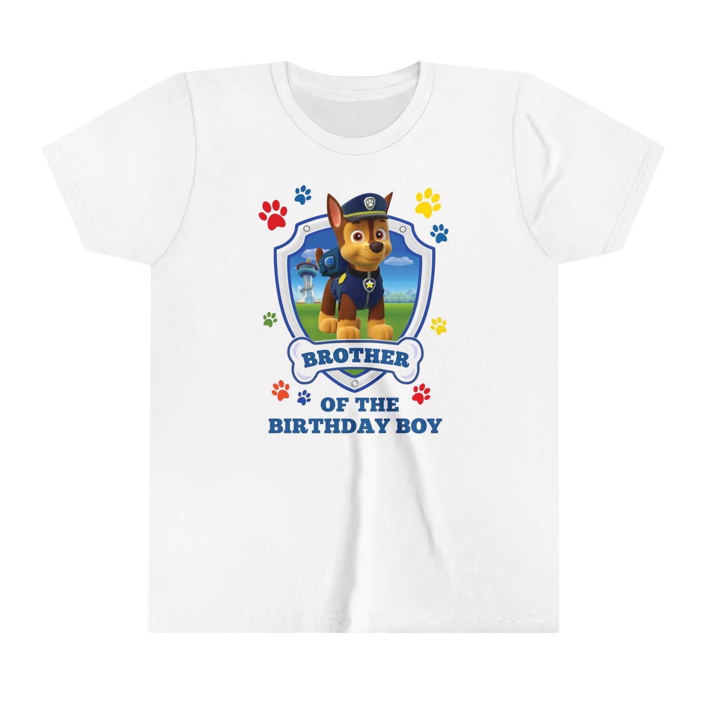 Brother of the Birthday Boy Youth Short Sleeve Tee