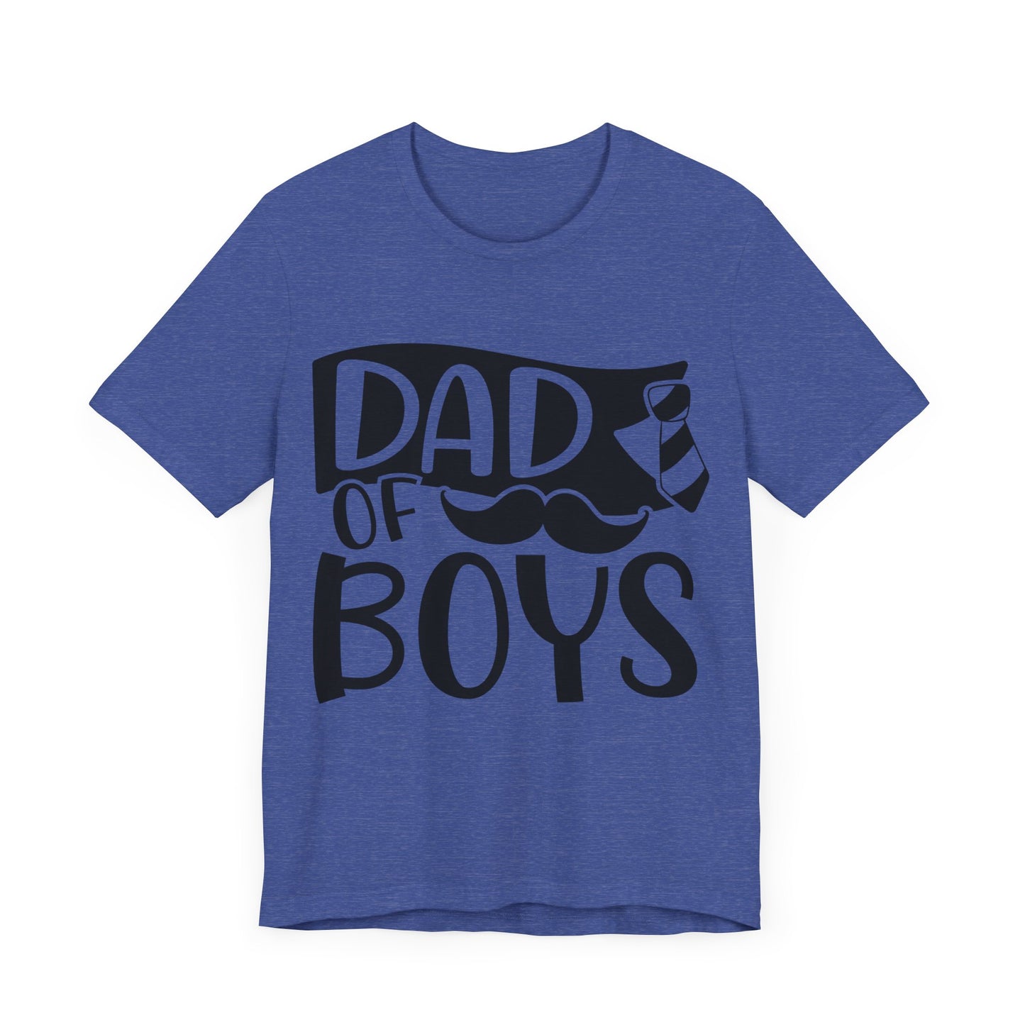 Dad of Boys Jersey Short Sleeve Tee