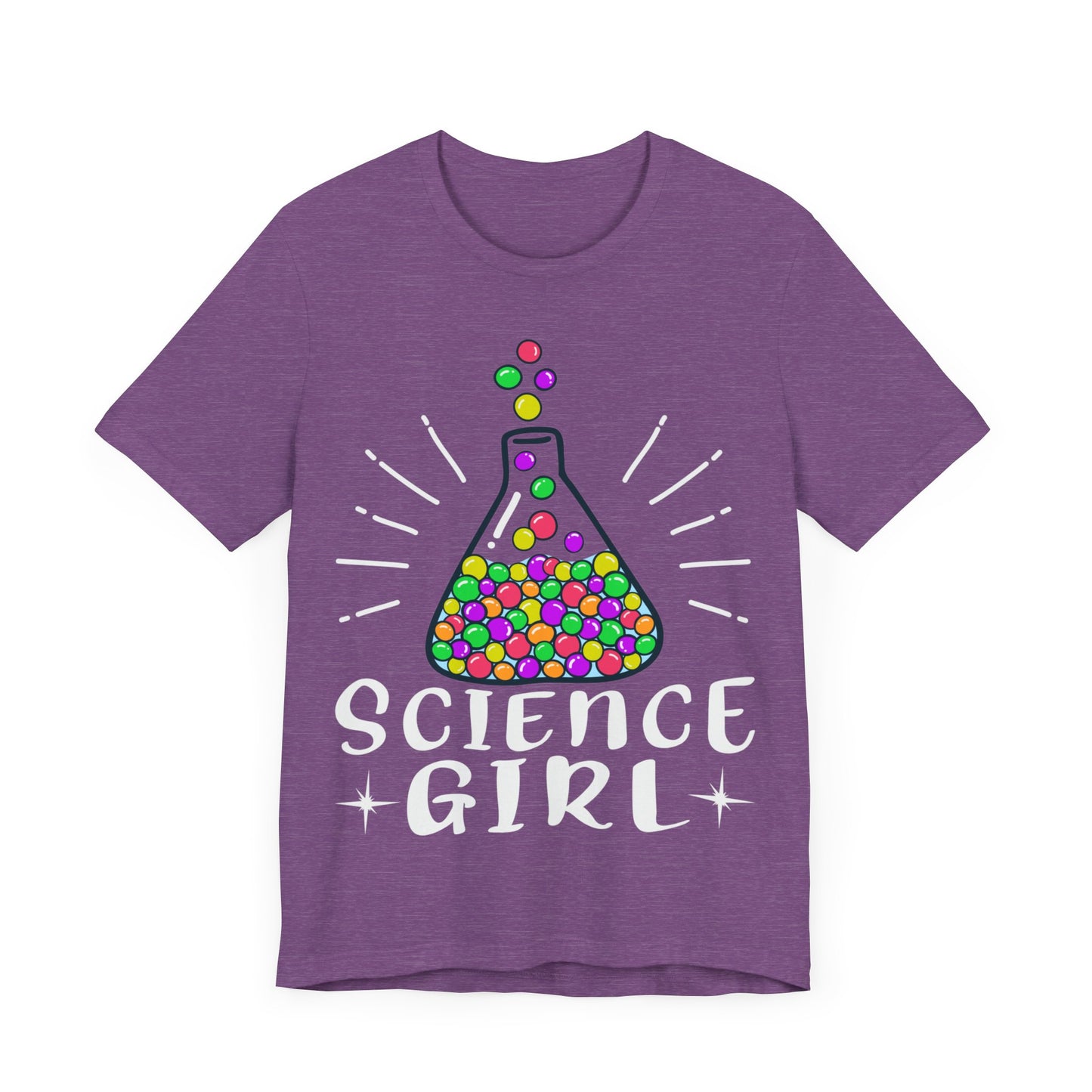 Science Girl Jersey Short Sleeve Tee