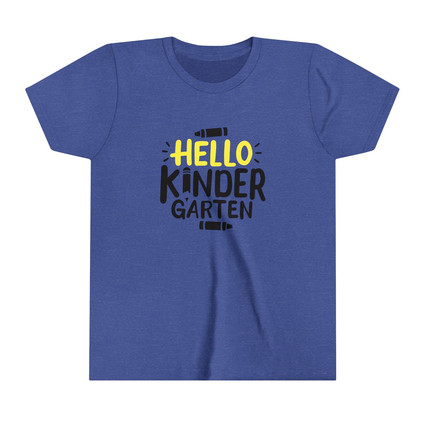 Hello Kindergarten Youth Short Sleeve Tee