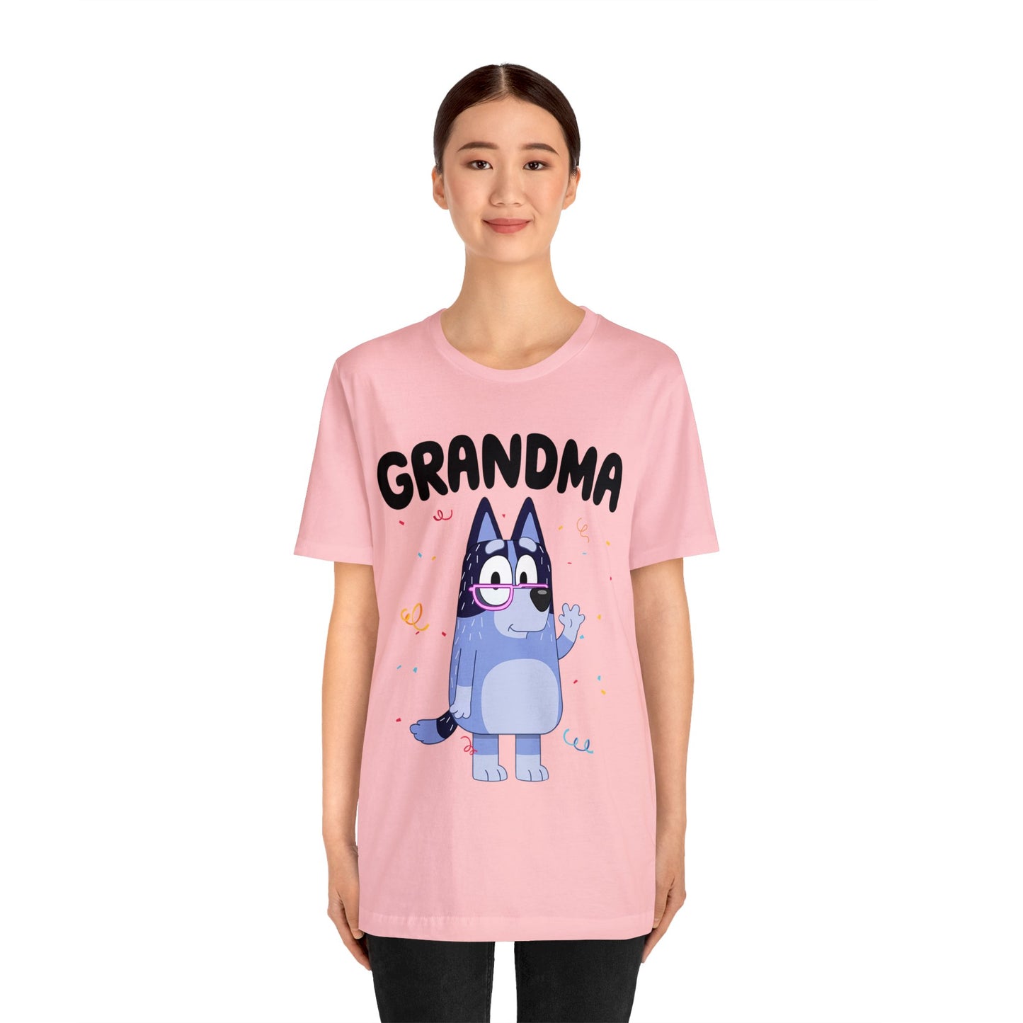 Grandma Bluey Birthday short sleeve Tshirt
