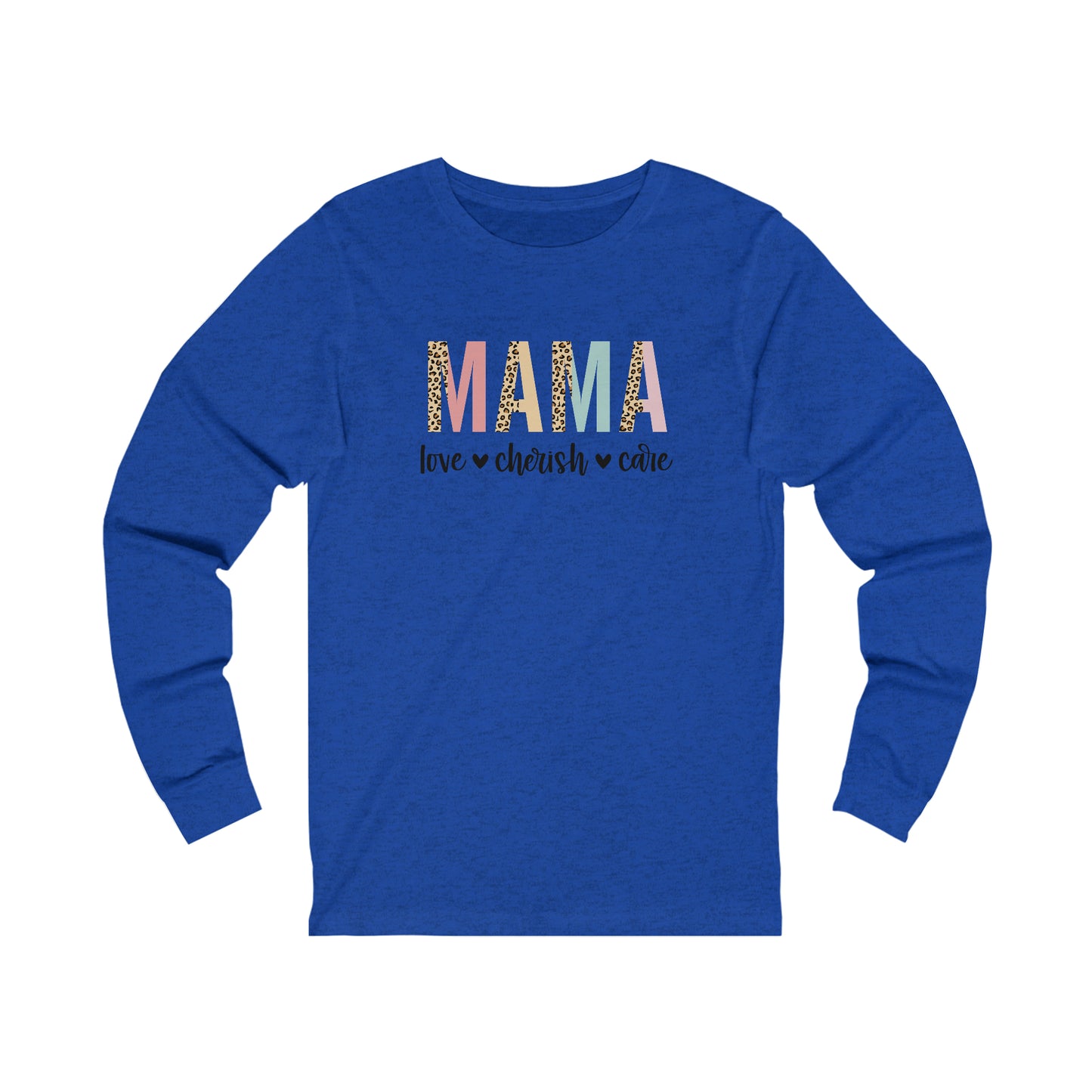 MAMA Leopard print long sleeve tshirt