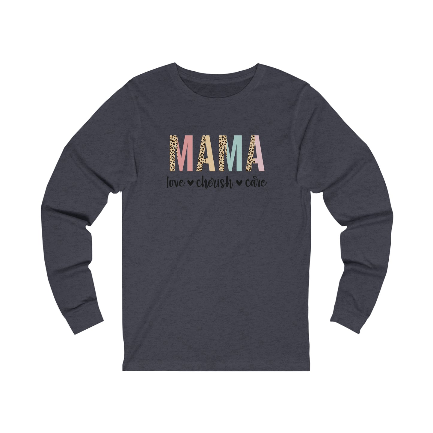 MAMA Leopard print long sleeve tshirt