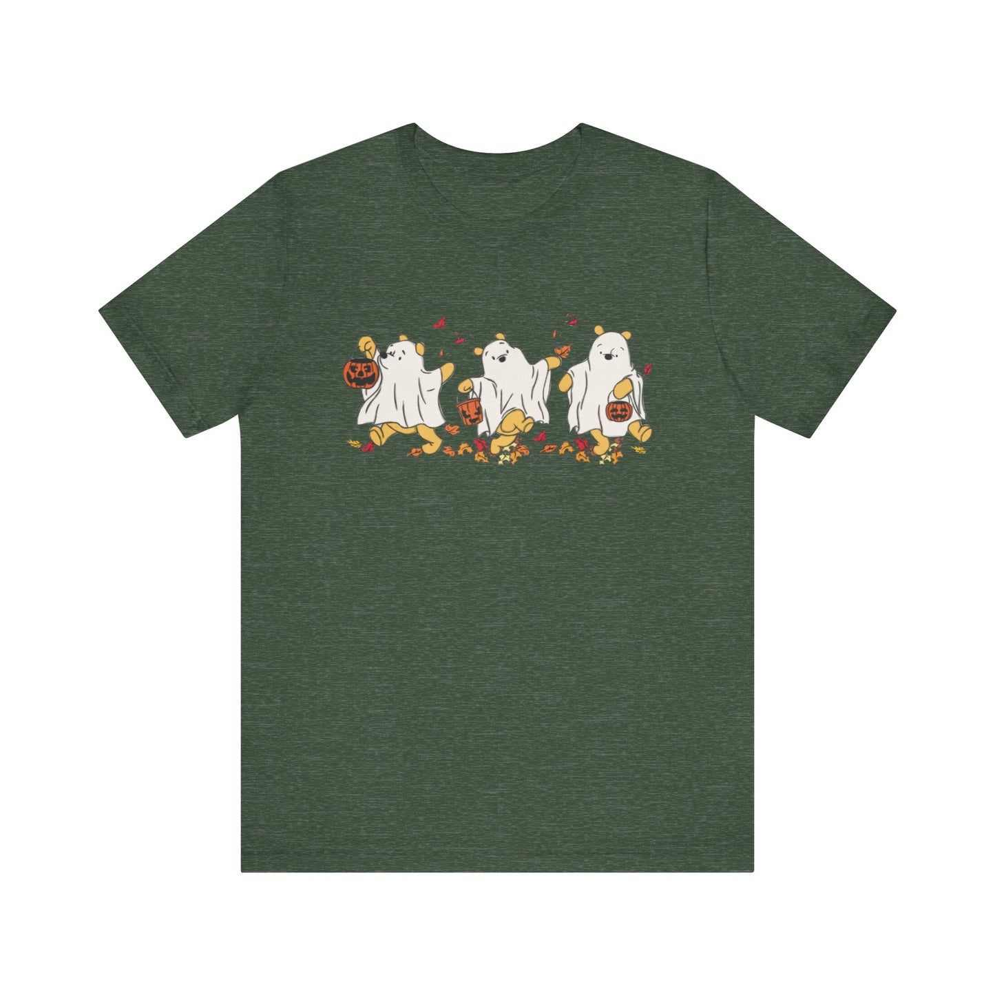 Halloween Pooh Jersey Short Sleeve Tee