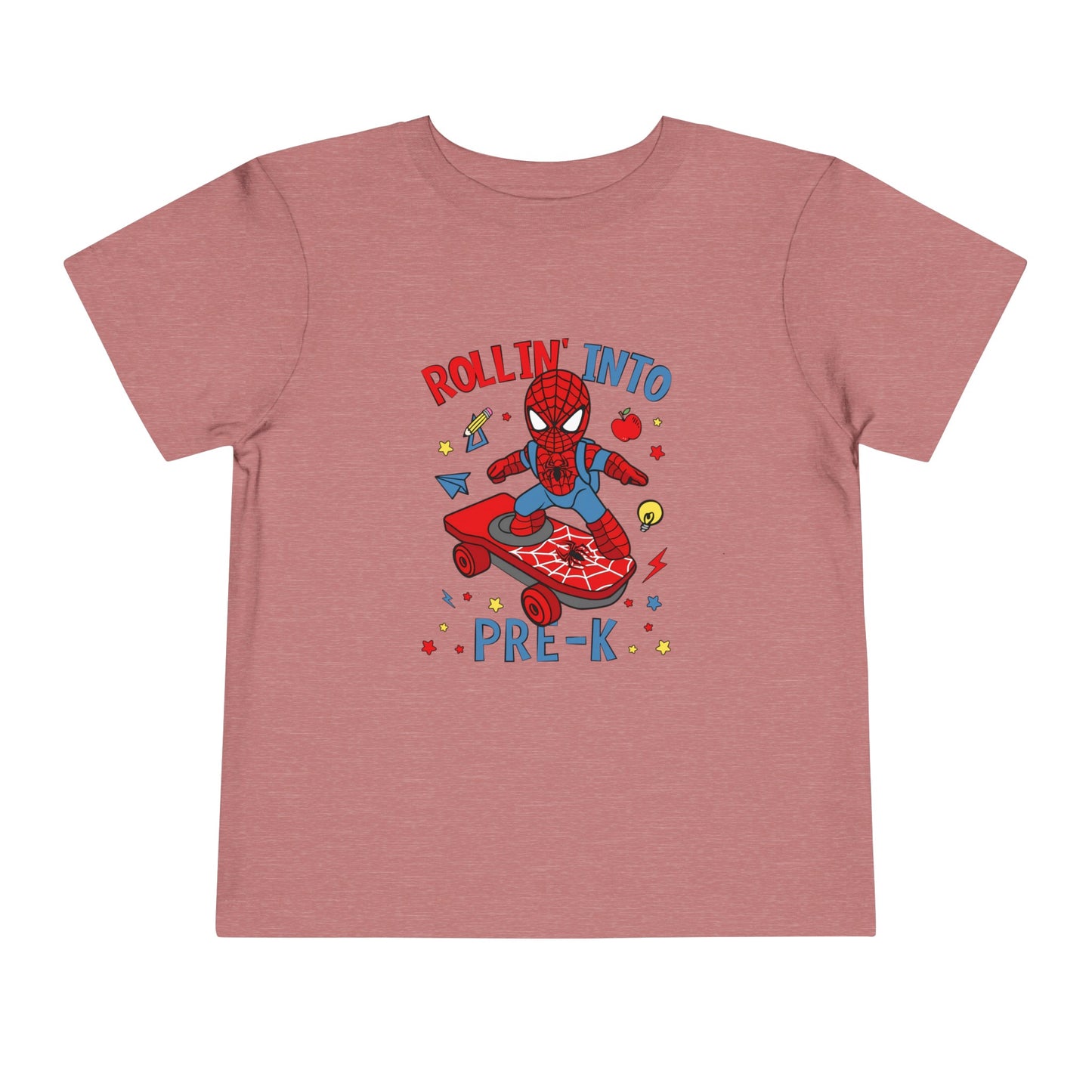 Rollin' Into Pre-K Toddler Short Sleeve Tee