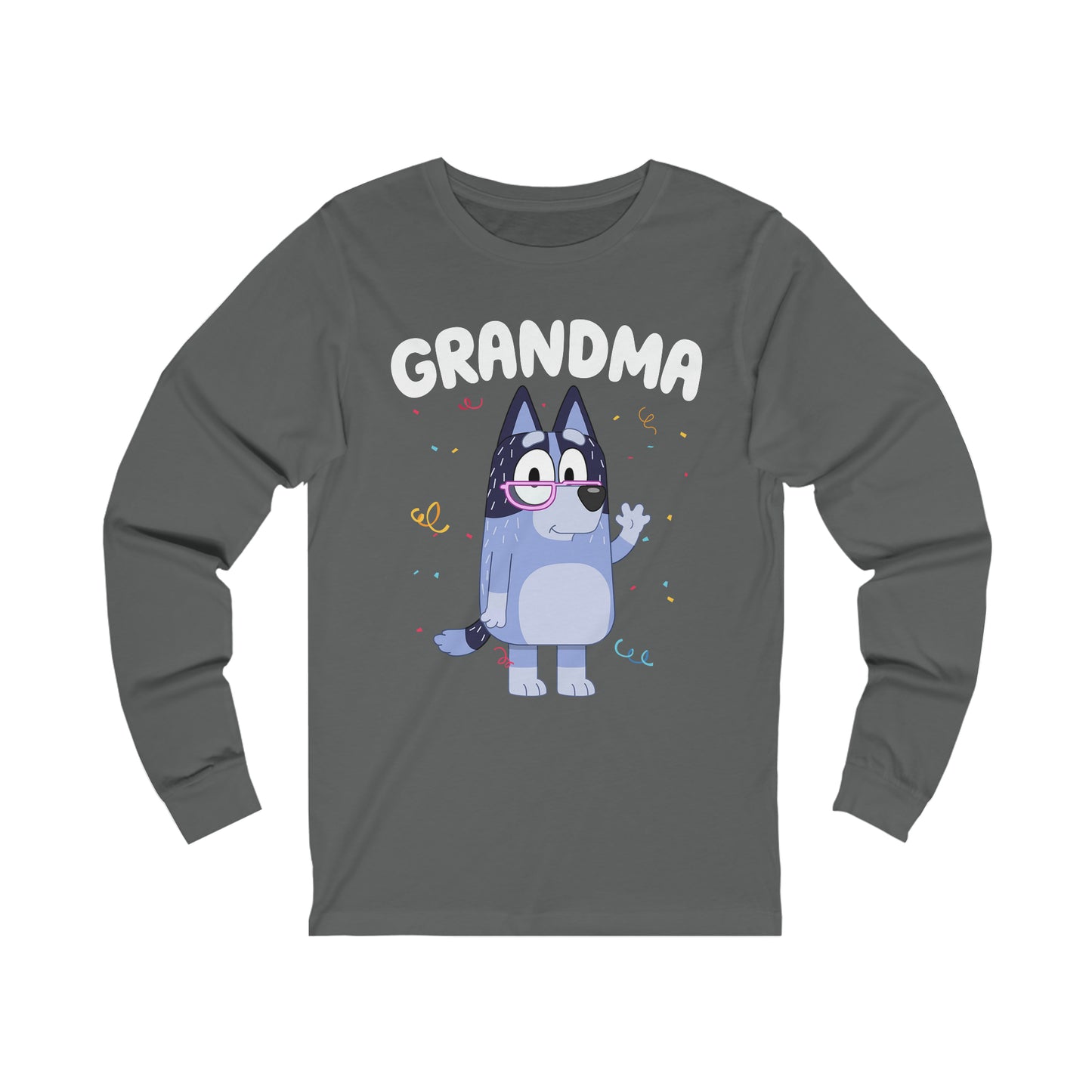 Grandma Bluey Birthday long sleeve Tshirt