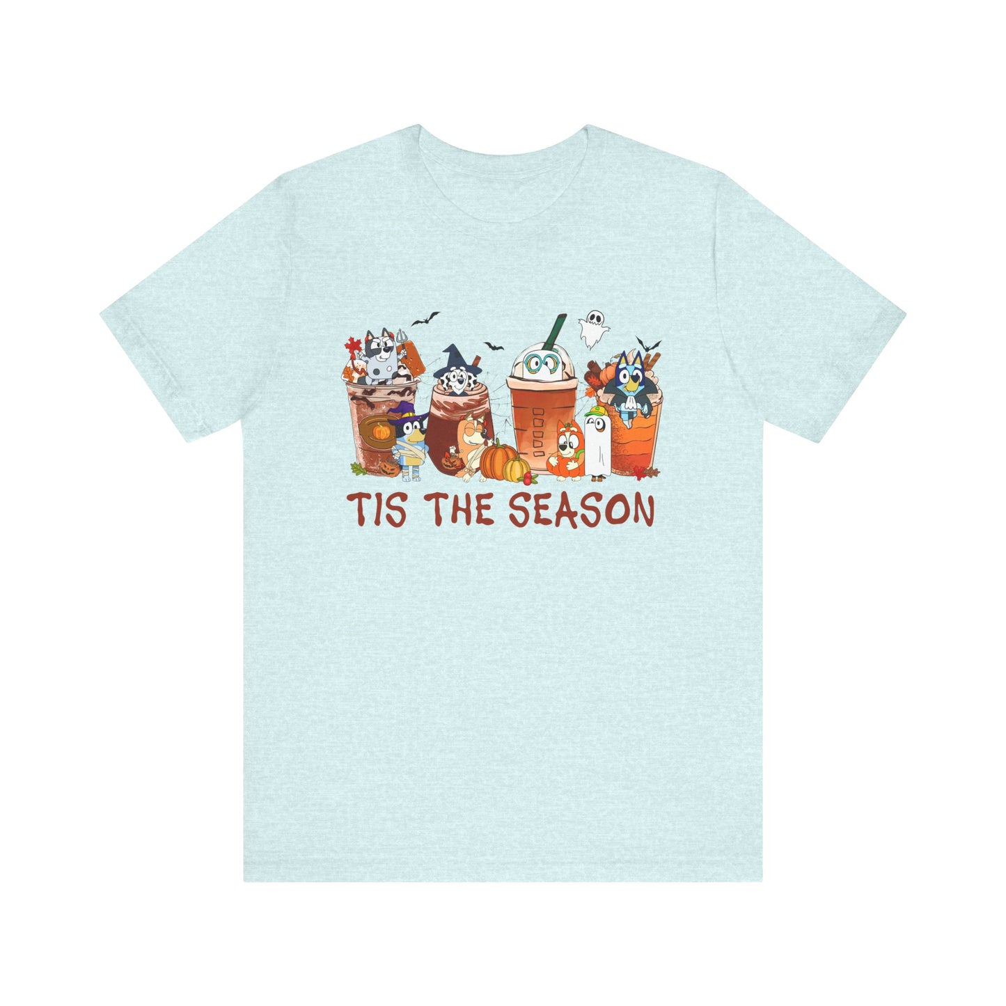 Tis the Season Bluey and Friends Jersey Short Sleeve Tee