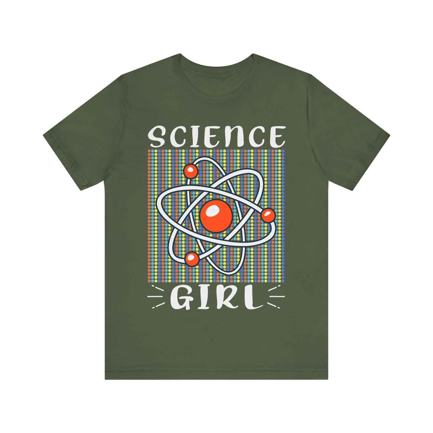 Science  Girl Jersey Short Sleeve Tee