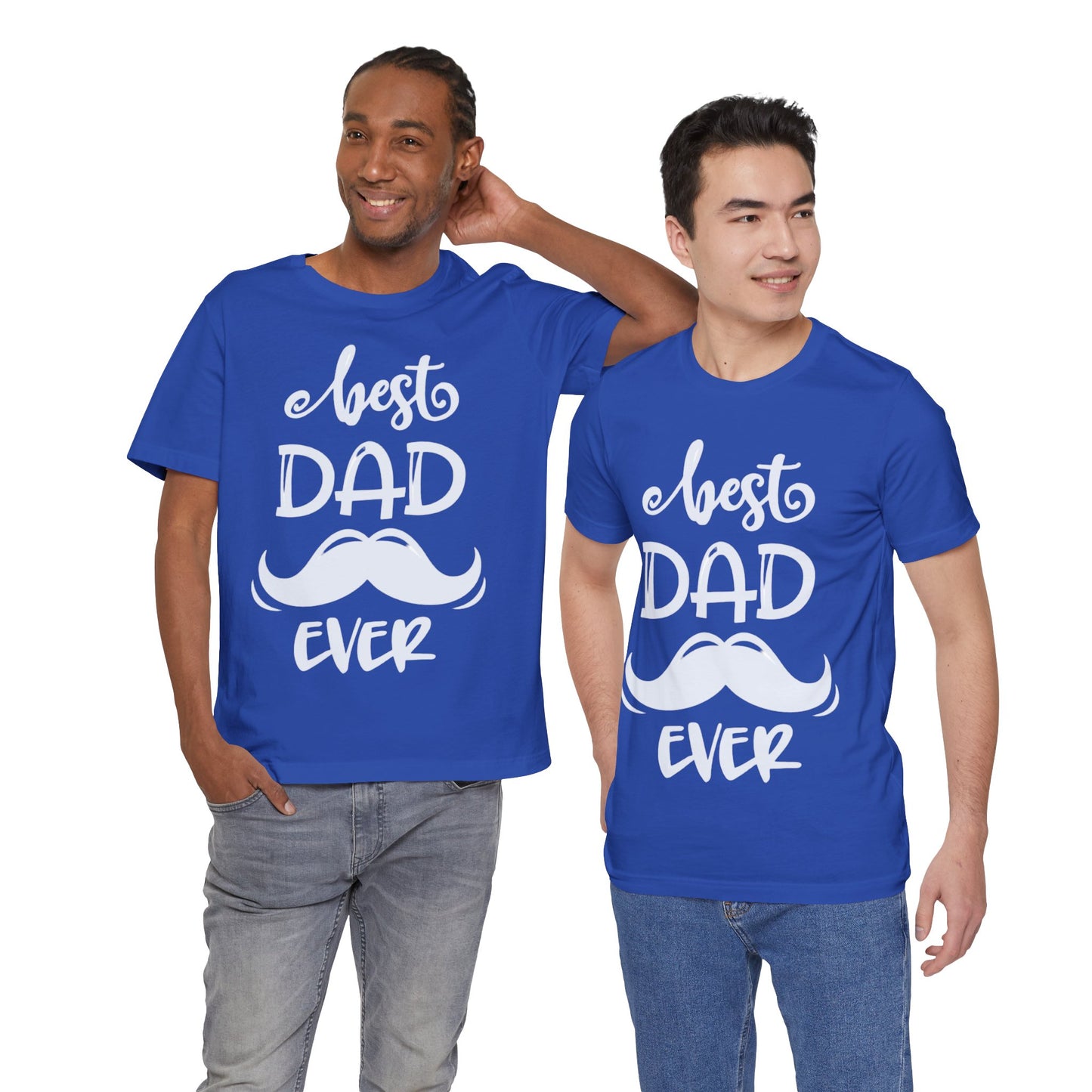 Best Dad Ever Jersey Short Sleeve Tee