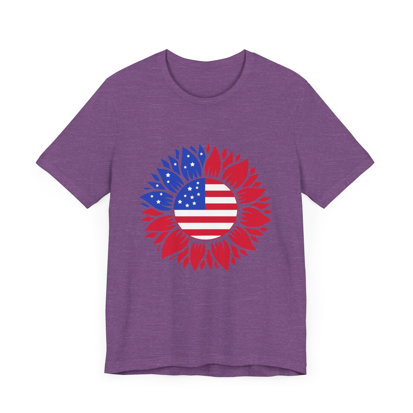 American Sunflower Jersey Short Sleeve Tee