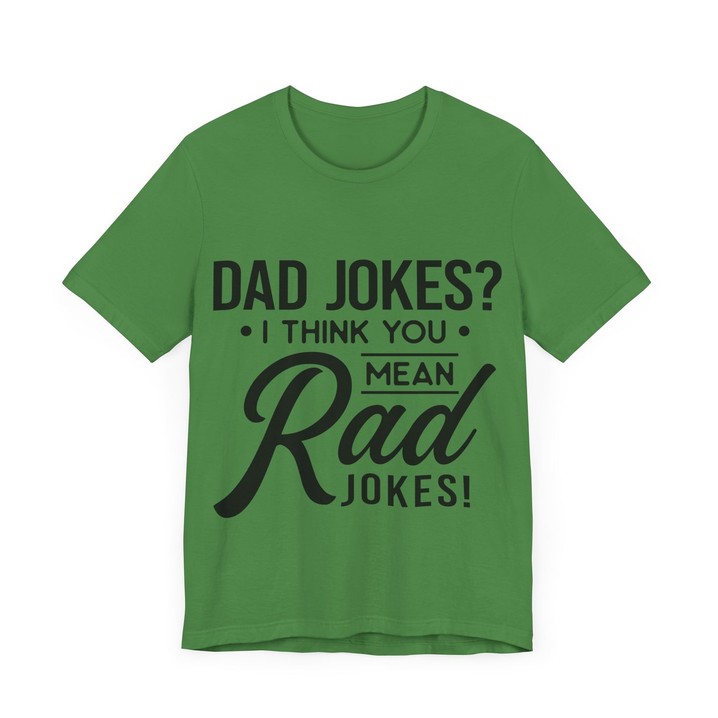 Dad Jokes Jersey Short Sleeve Tee