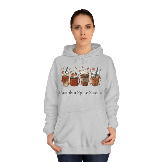 Pumpkin Spice Season College Hoodie