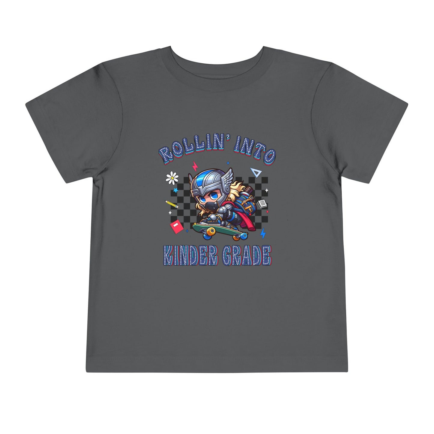 THOR - Rollin' Into Kinder Grade Toddler Short Sleeve Tee
