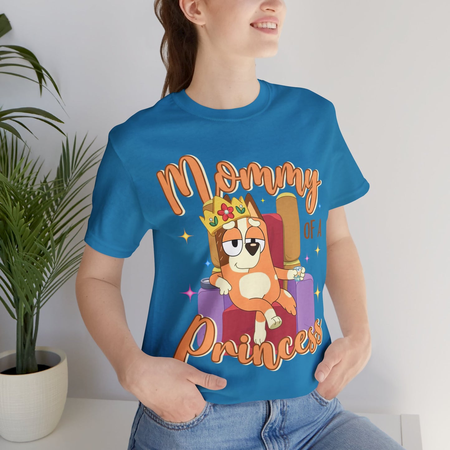 Mommy of a Princess Short Sleeve Tshirt