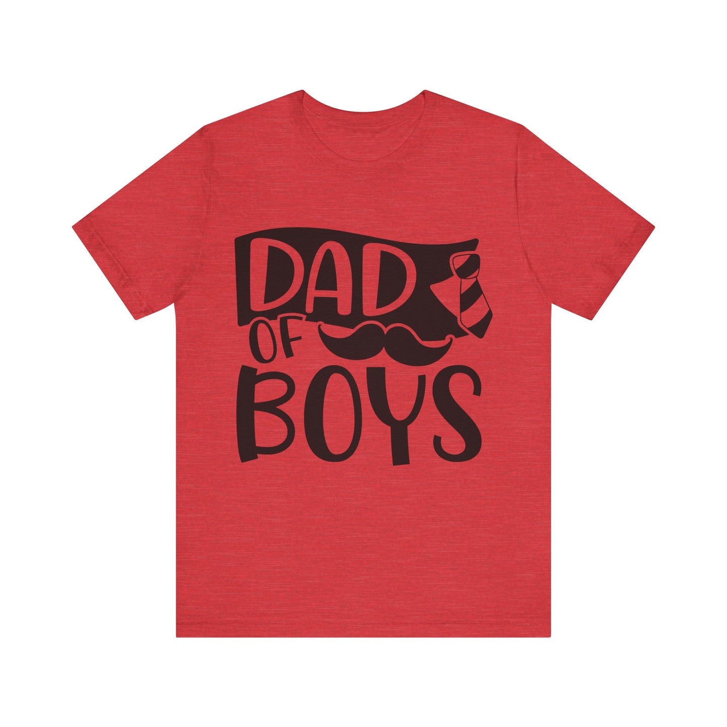 Dad of Boys Jersey Short Sleeve Tee