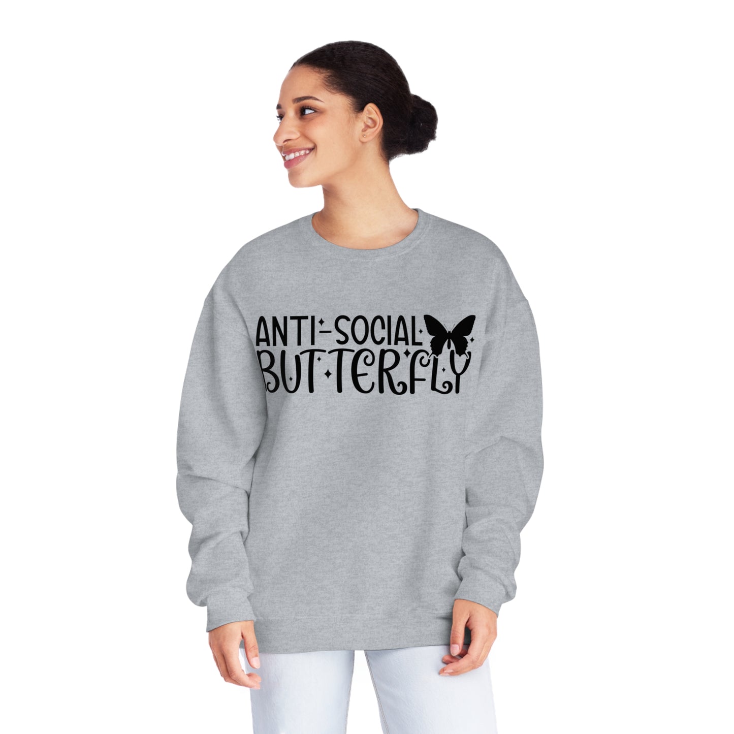 Anti-Social Butterfly Crewneck Sweatshirt