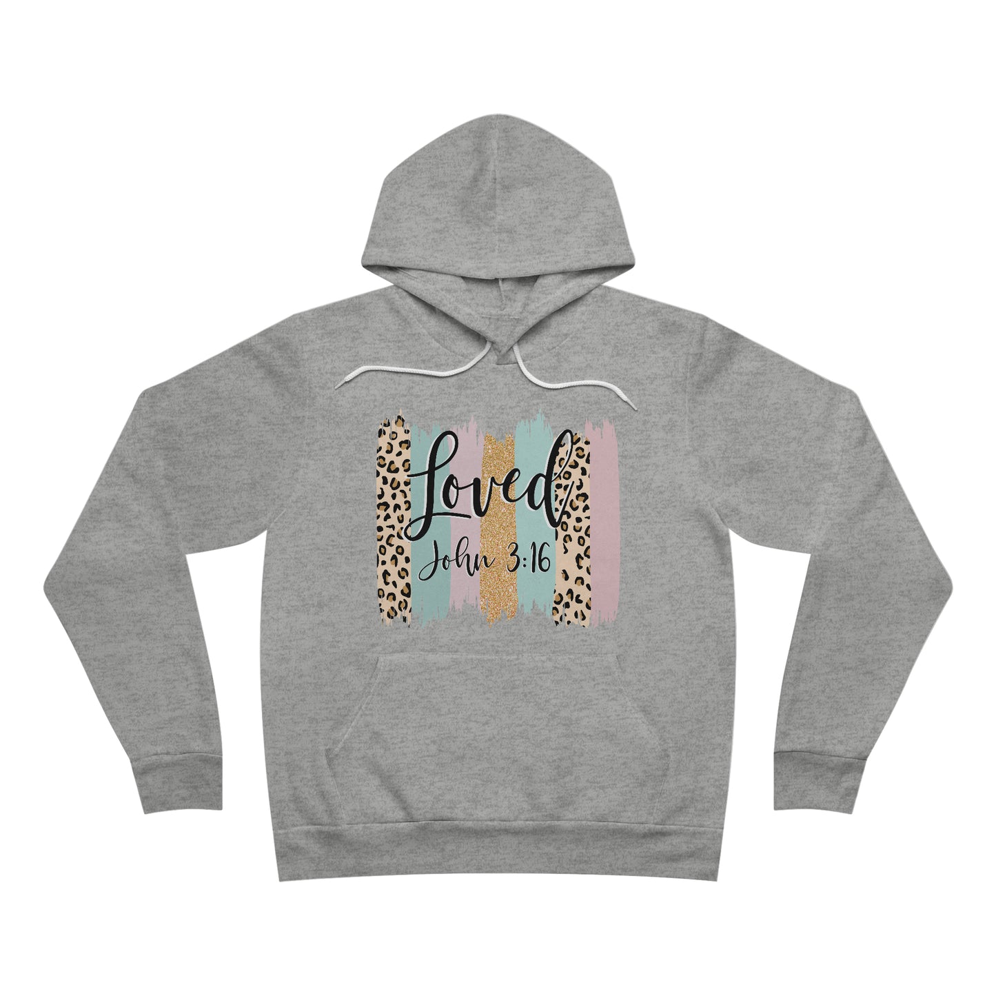 LOVED John 3:16 Fleece Pullover Hoodie