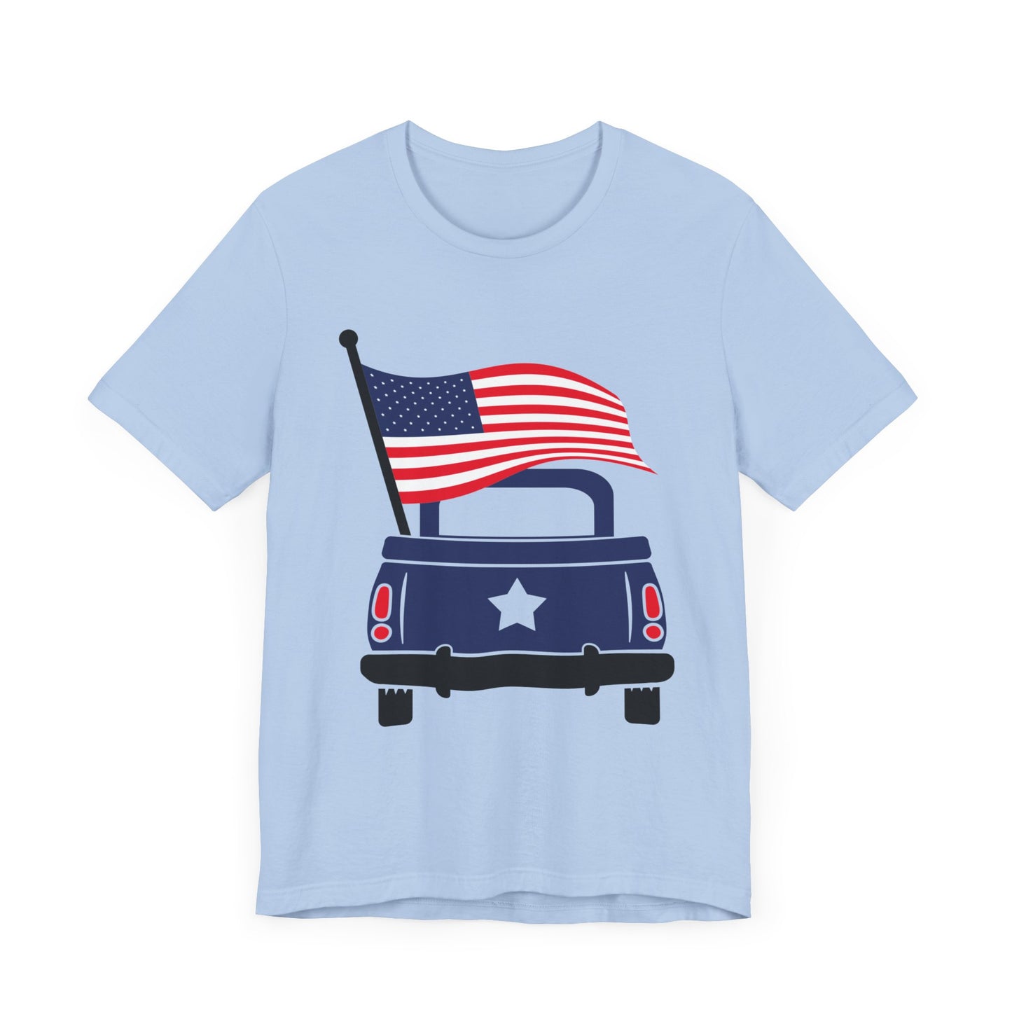Flag & Truck Jersey Short Sleeve Tee