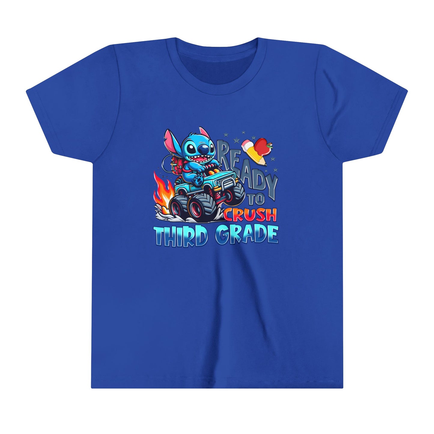 Ready to Crush Third Grade Youth Short Sleeve Tee