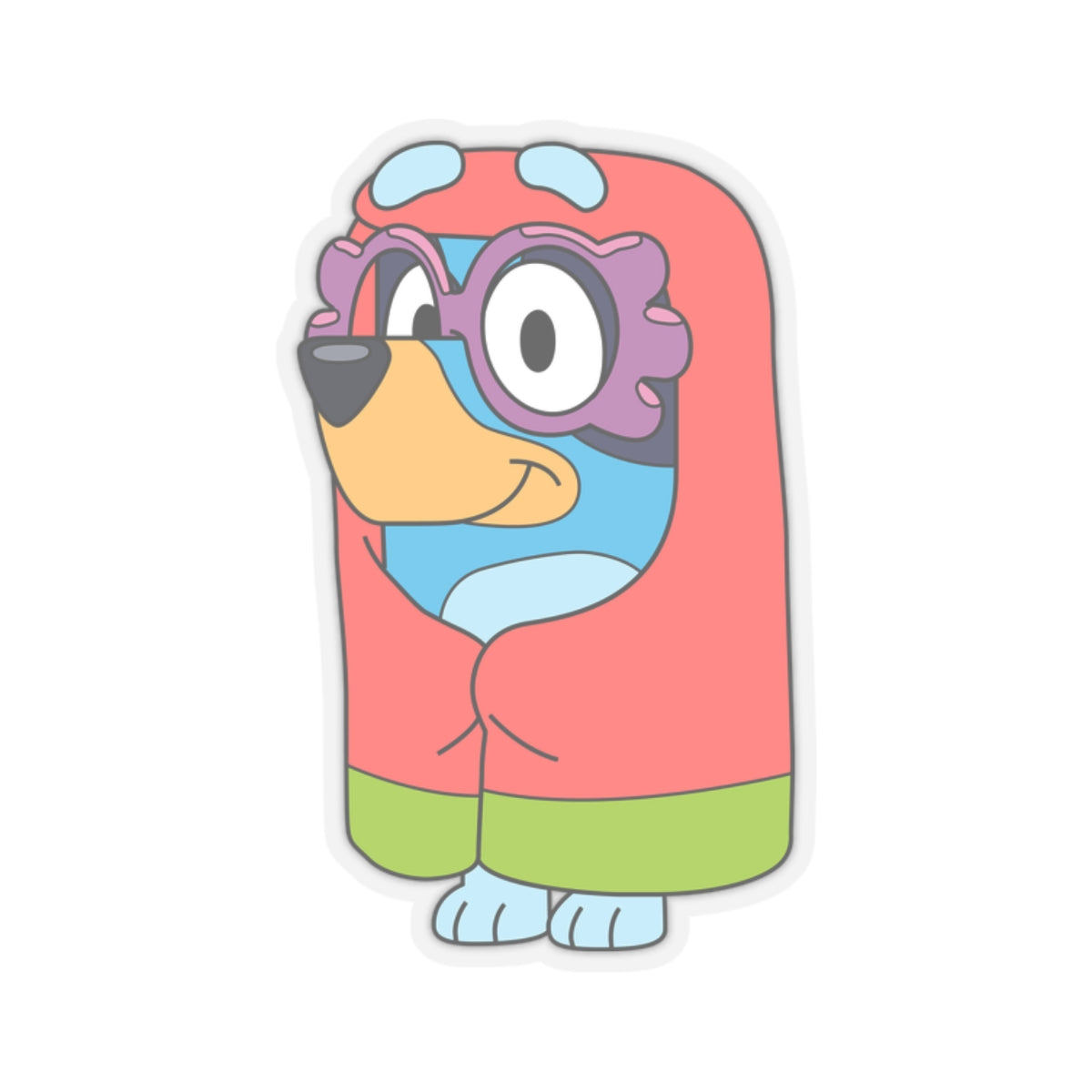 Bluey Granny Kiss-Cut Stickers