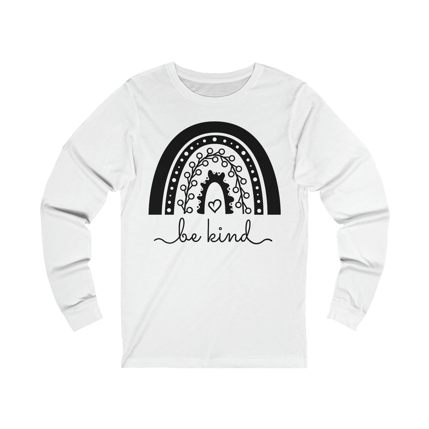 Be Kind Rainbow Long sleeve Tshirt