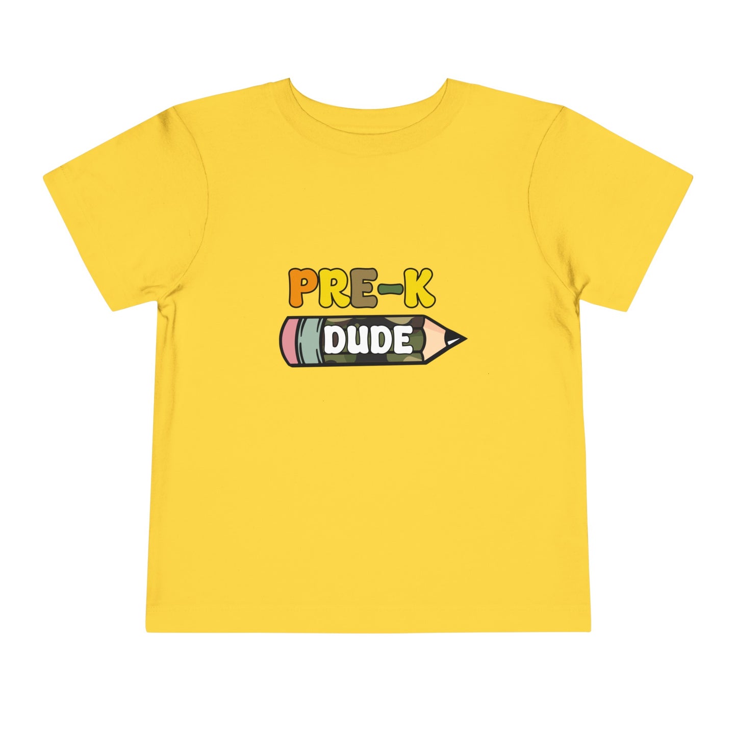 Pre-K Dude Toddler Short Sleeve Tee