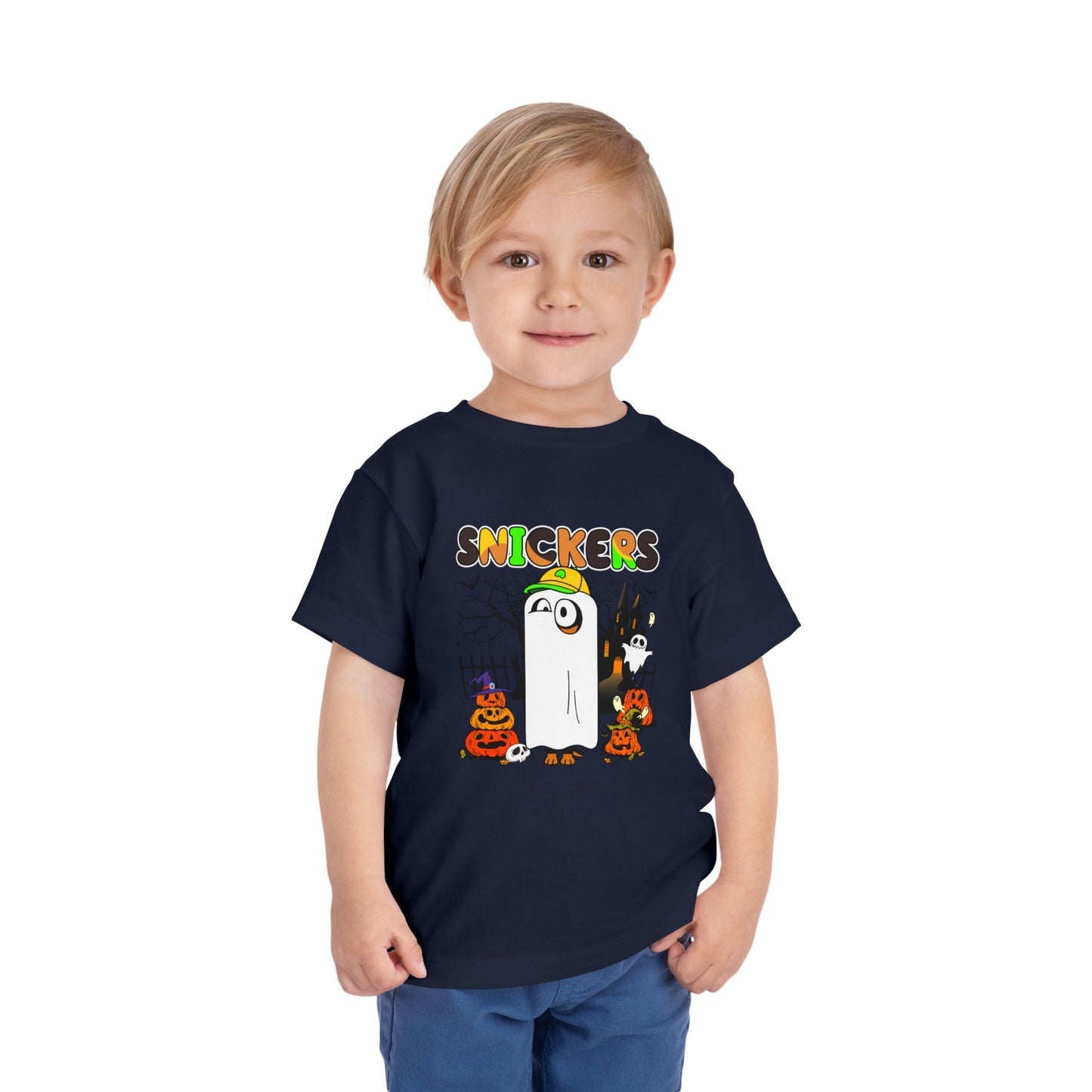 Snickers Ghost Toddler Short Sleeve Tee